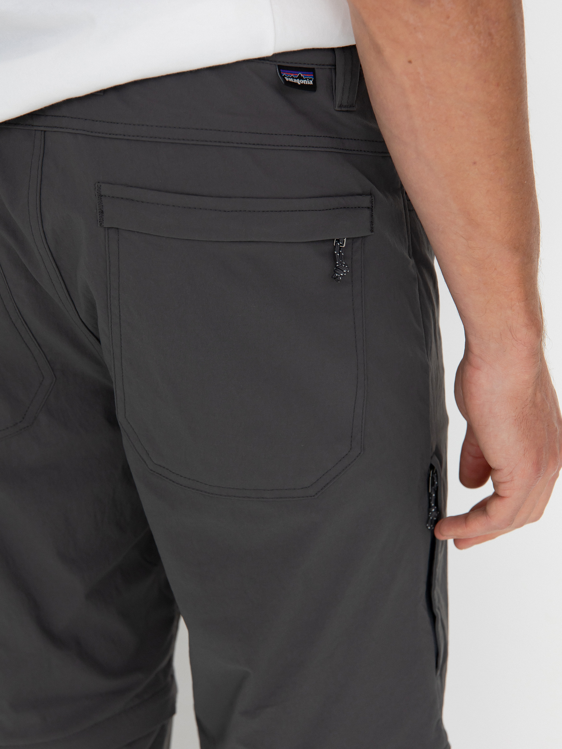 Patagonia Quandary Convertible Kisnadrág (forge grey)