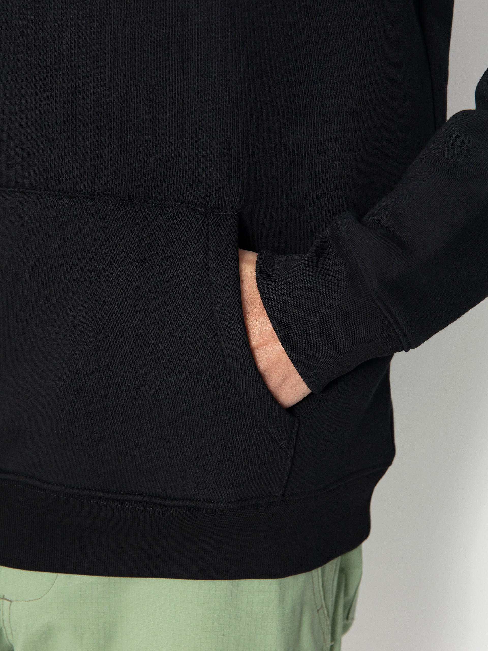 Poetic Collective Big Back Text HD Kapucnis pulóver (black)