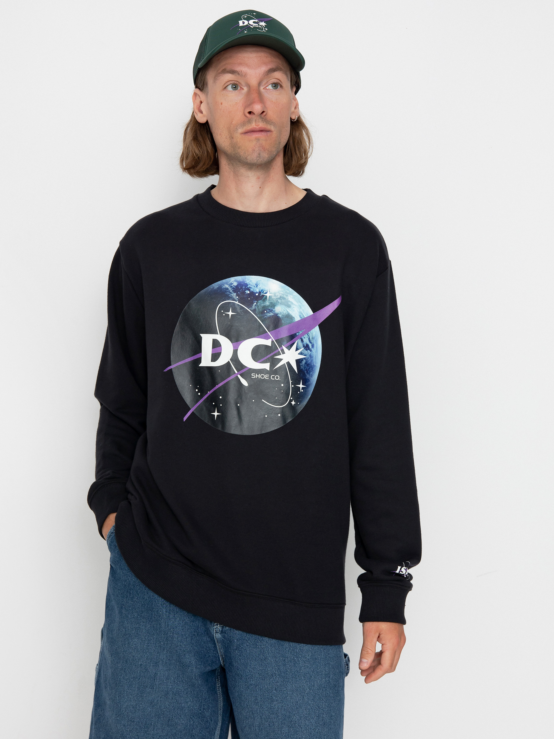 Pulóver DC Dc Ish Crew S (black)