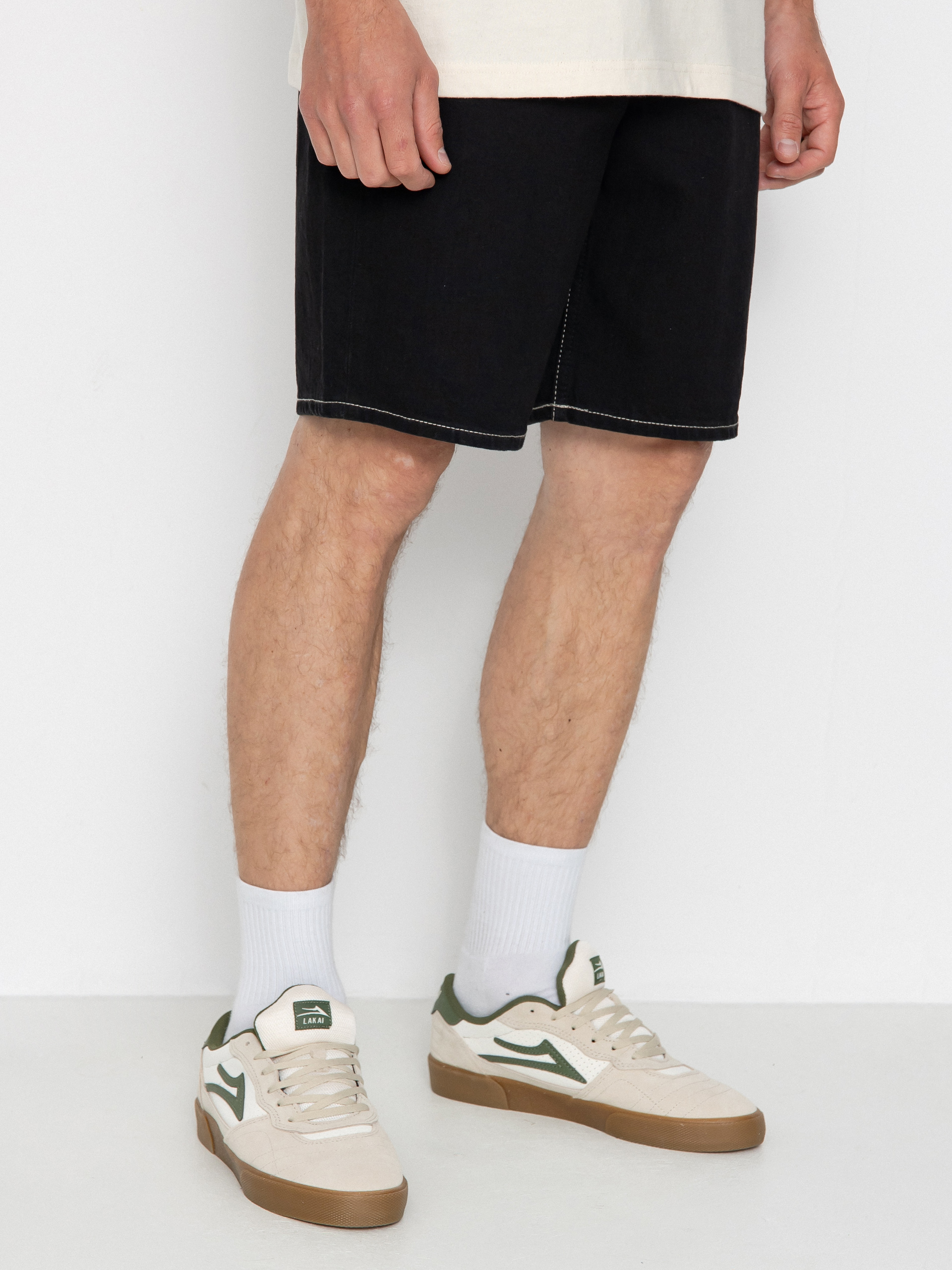 Rövidnadrág Quiksilver Saturn Baggy Denim (black)