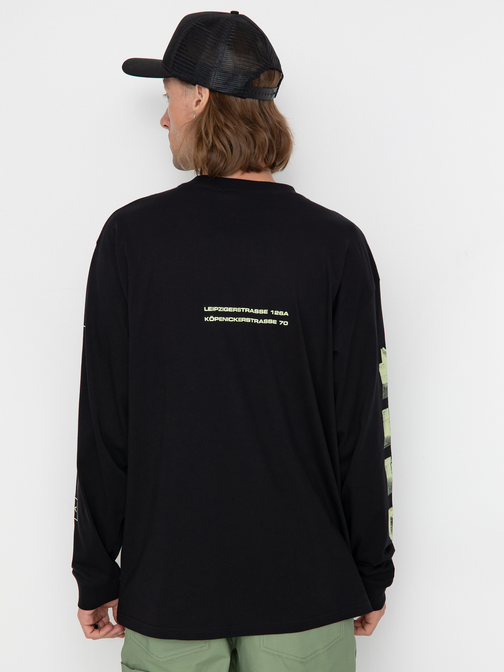 Carhartt WIP X TRESOR True Spirit Hosszú ujjú felső (black/glow green)