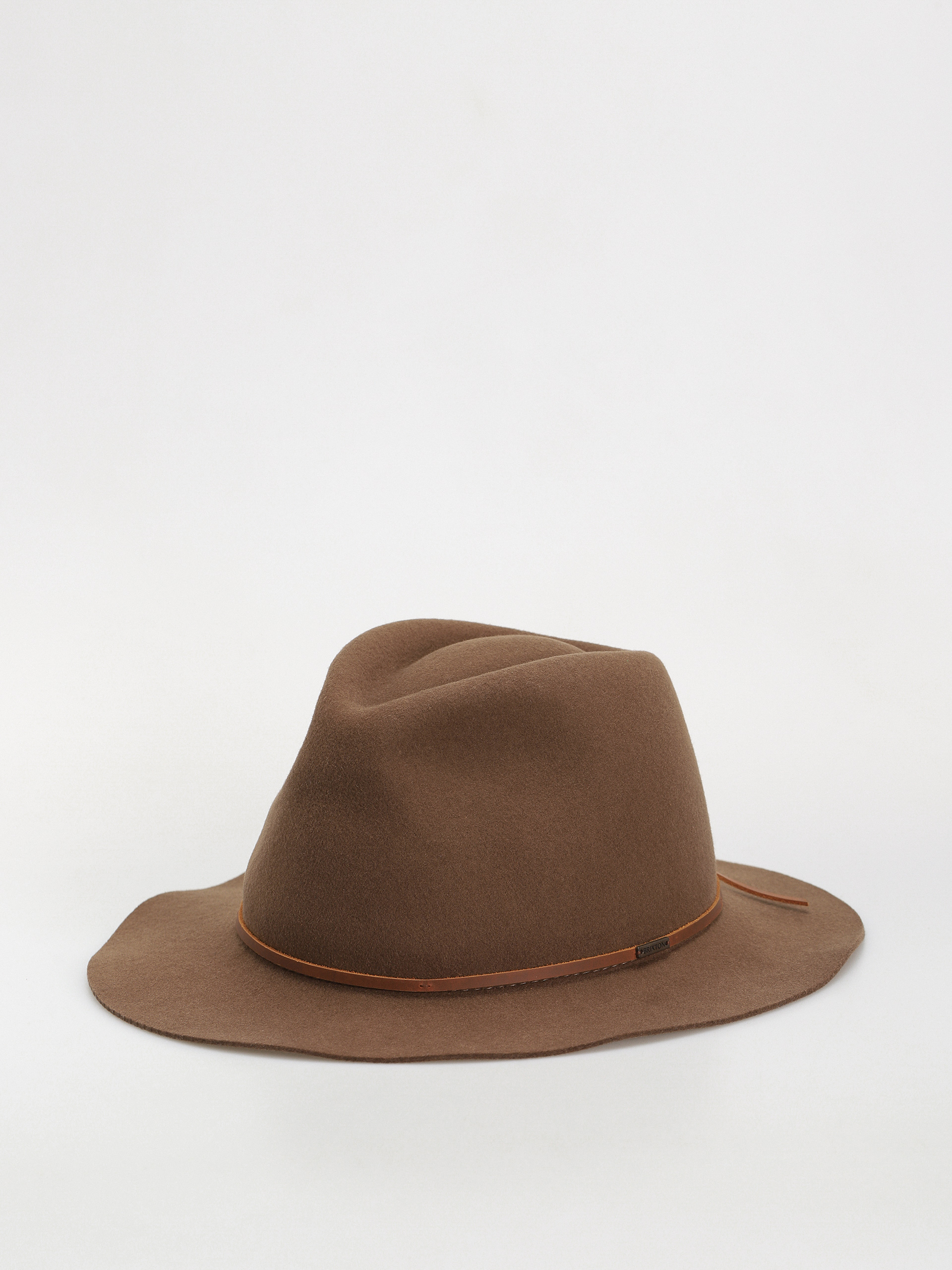 Brixton Wesley Fedora Kalap (dark earth)