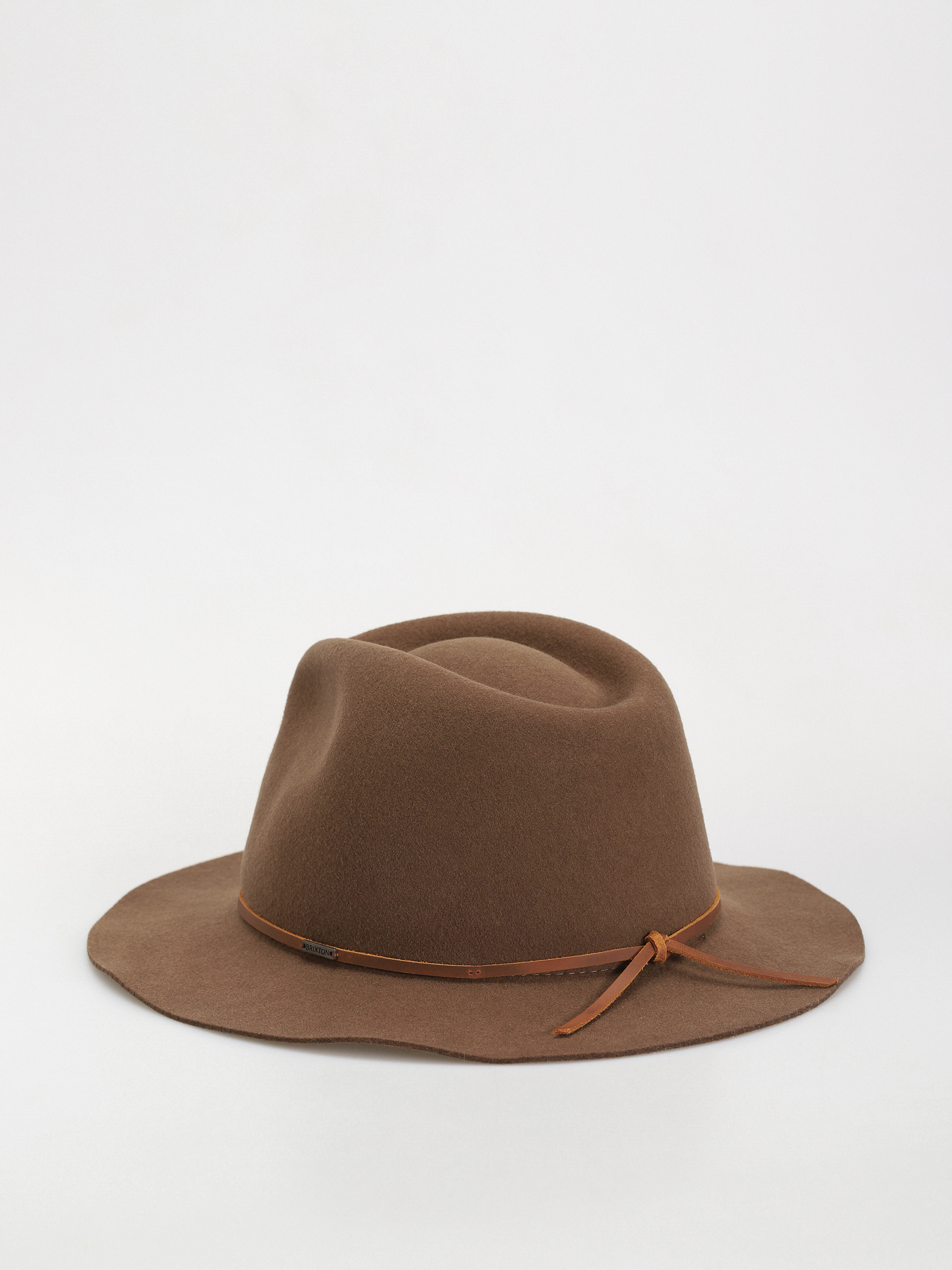 Brixton Wesley Fedora Kalap (dark earth)