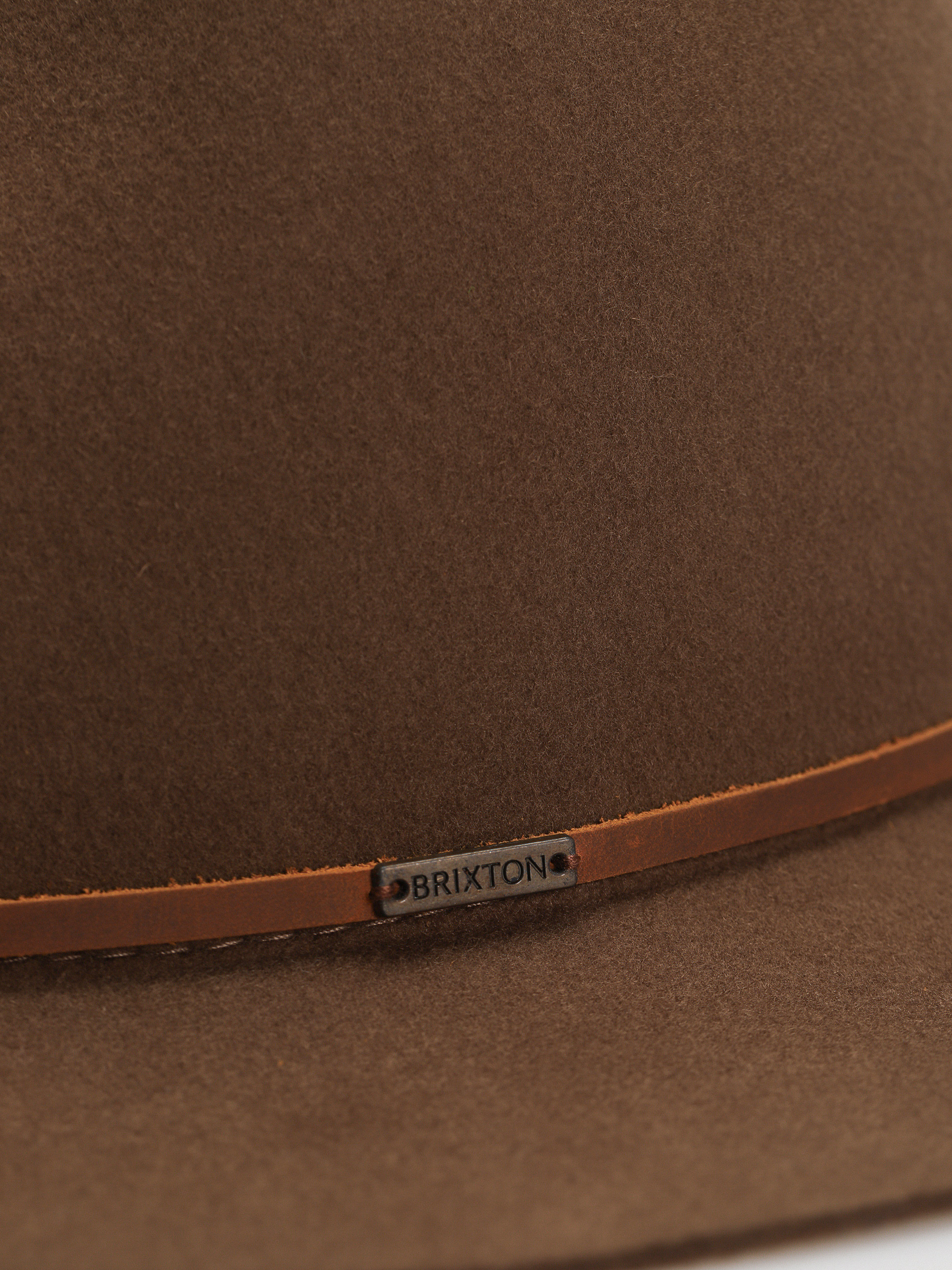 Brixton Wesley Fedora Kalap (dark earth)