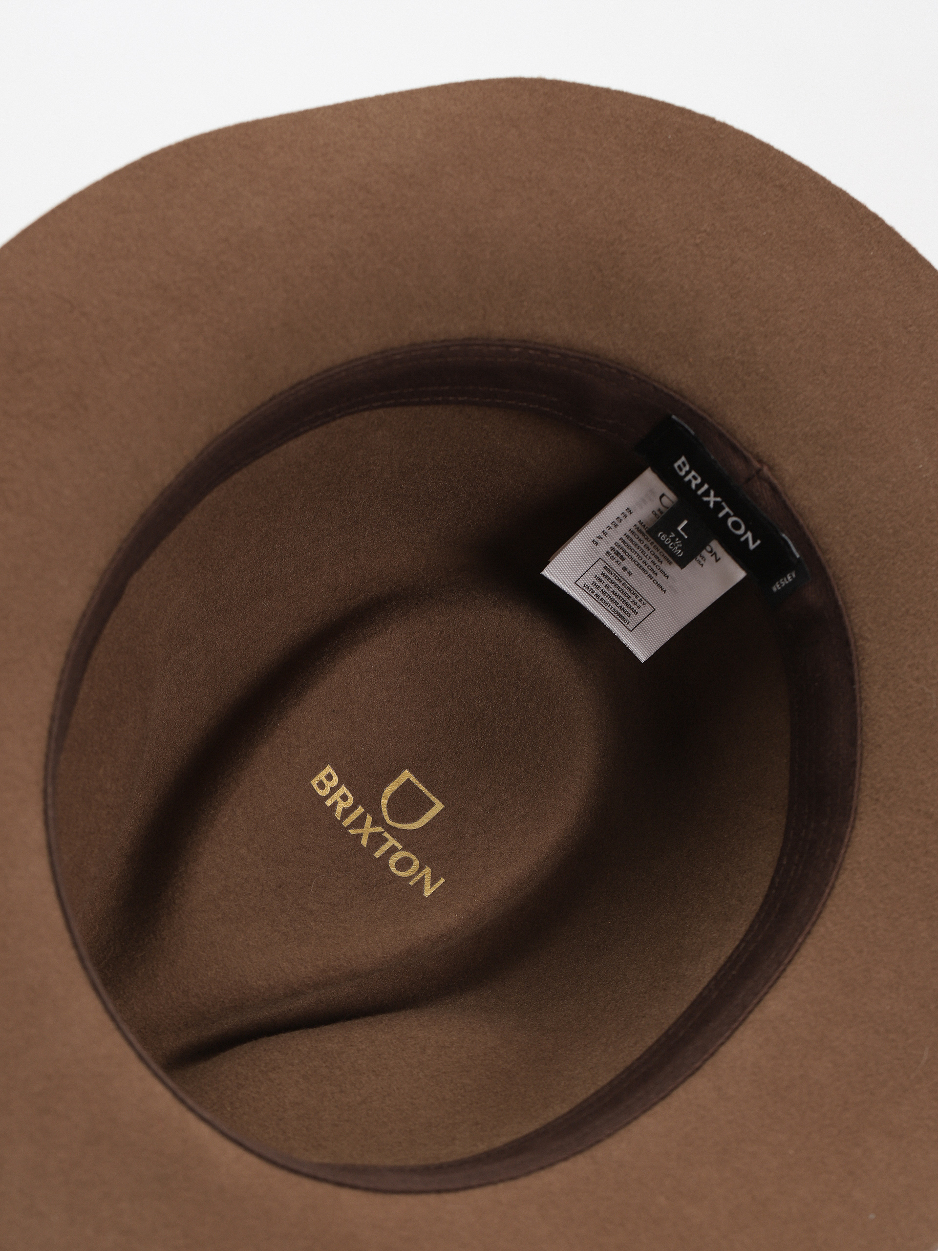 Brixton Wesley Fedora Kalap (dark earth)
