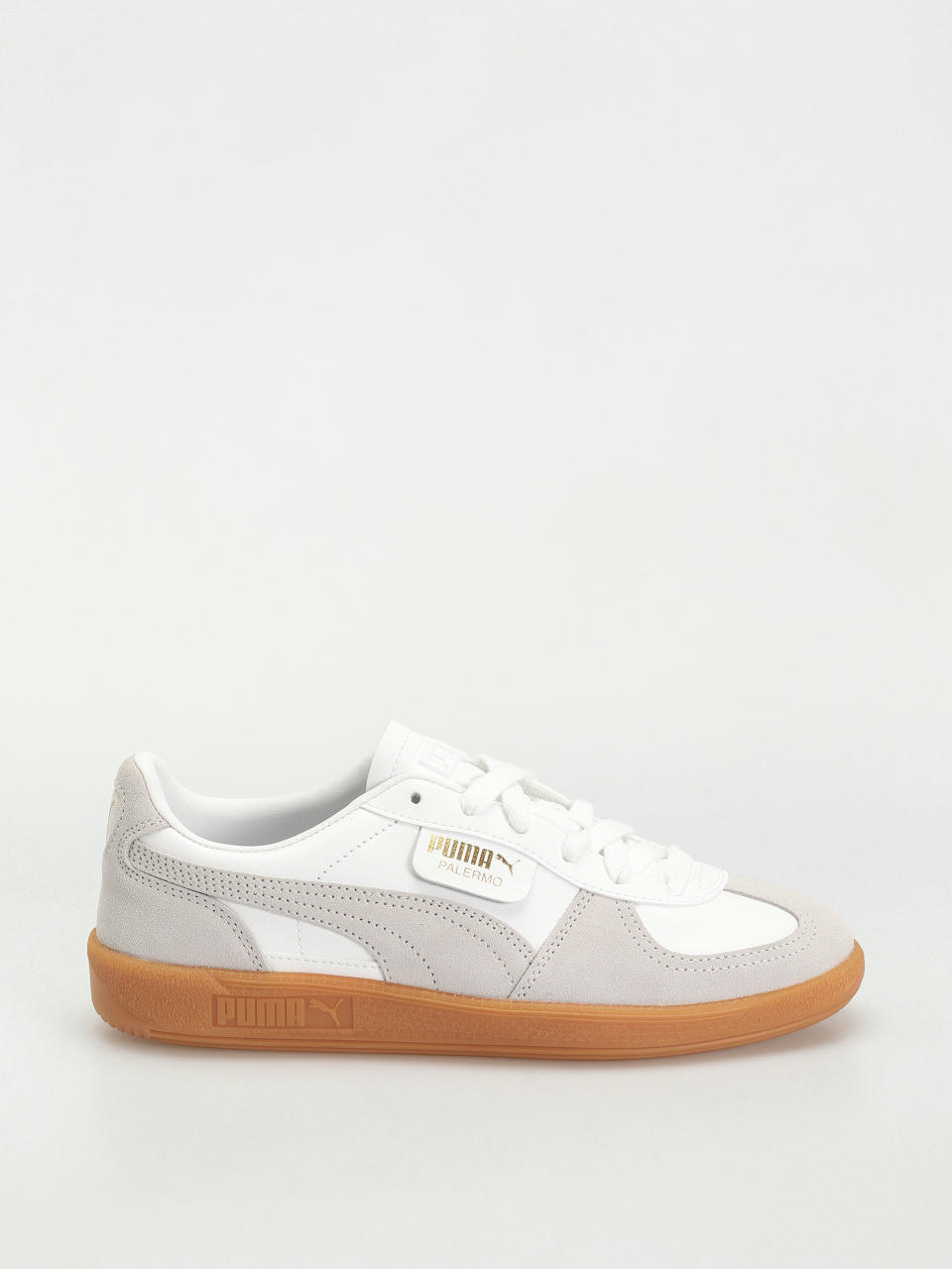 Cipők Puma Palermo Leather (puma white glacial gray gum)