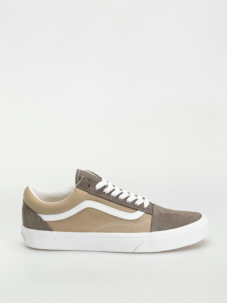 Cipők Vans Old Skool (canvas/suede block brown)