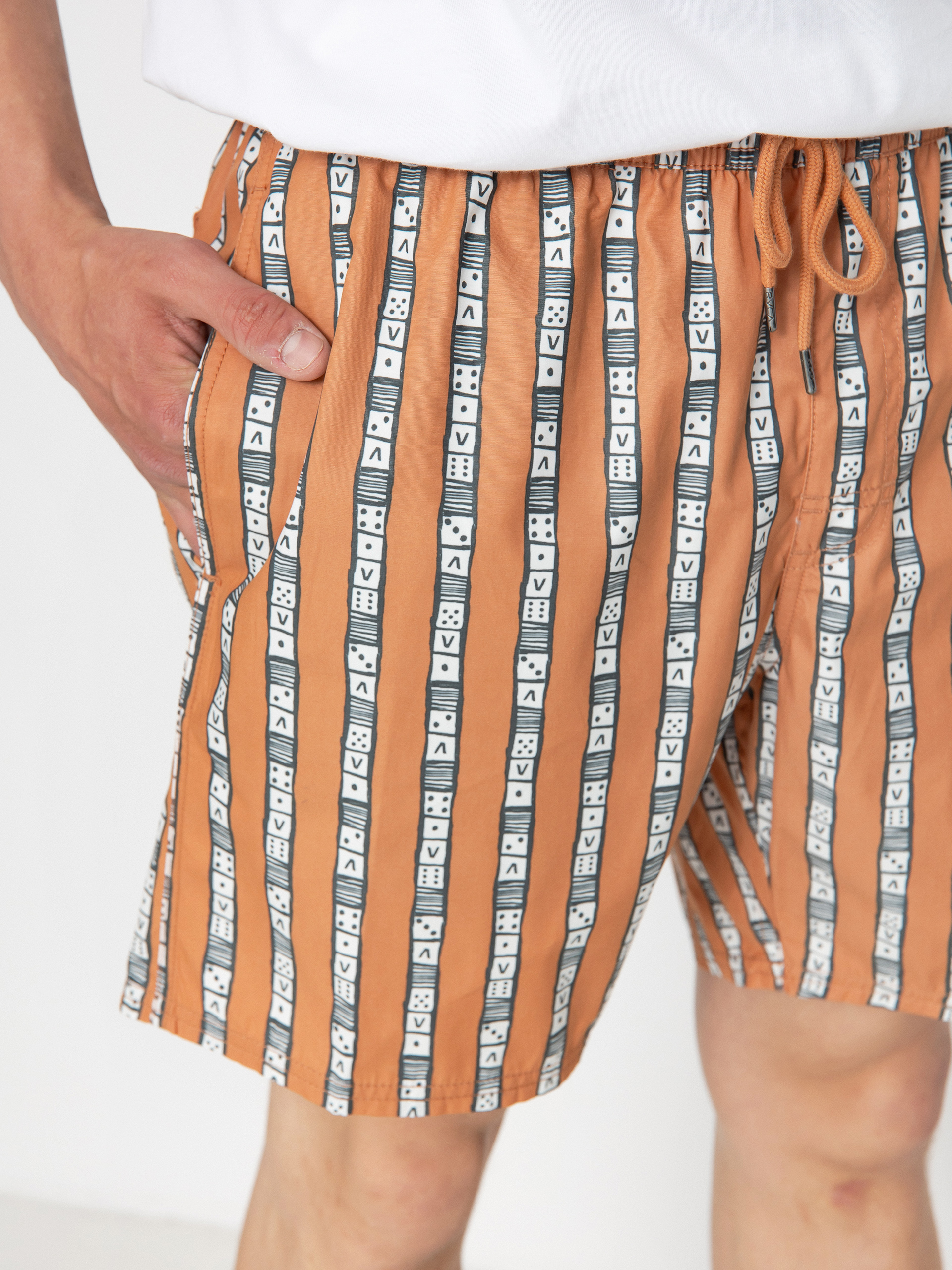 RVCA Perry Elastic Boardshort (adobe)