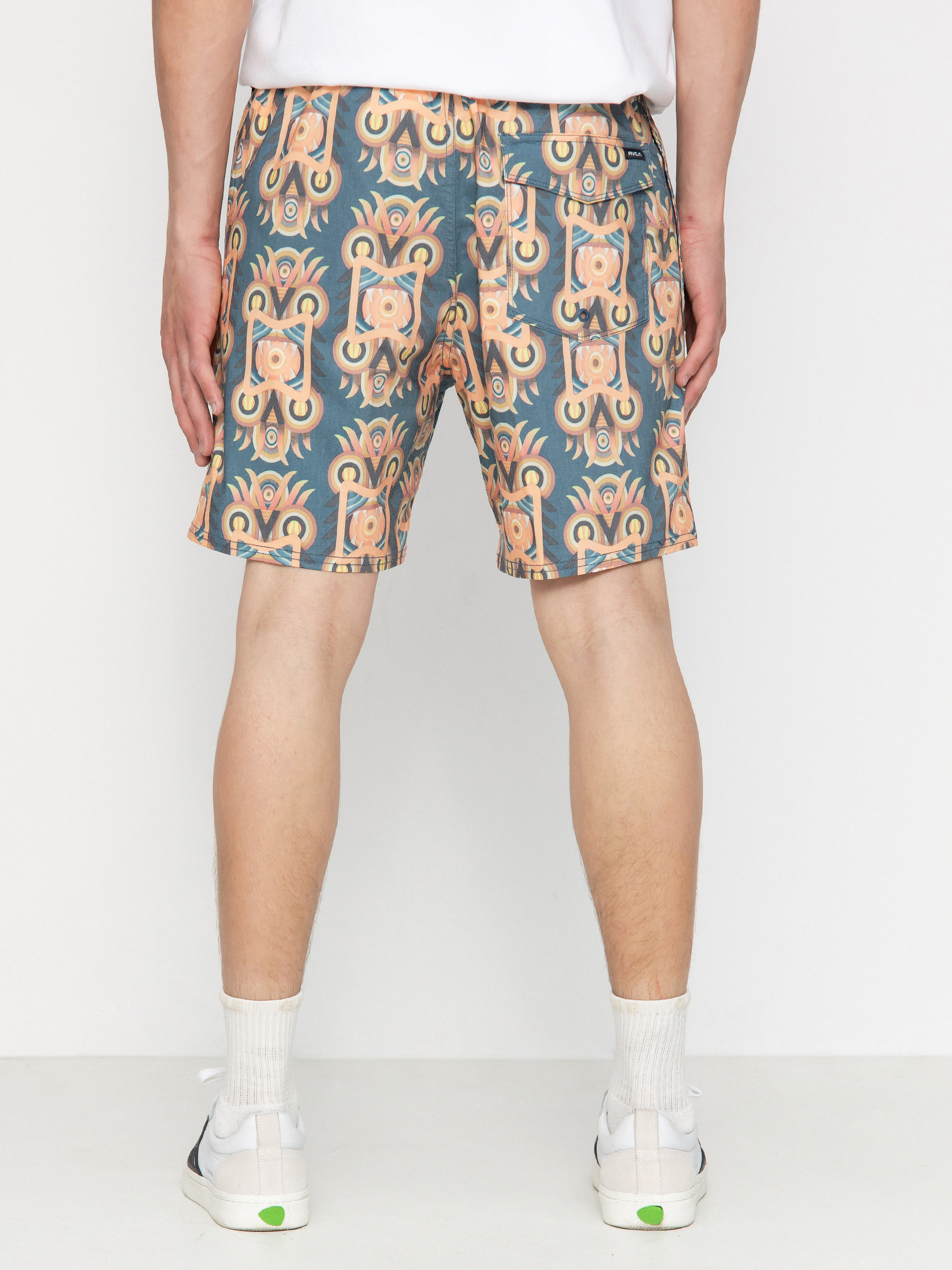 RVCA Redondo Elastic Boardshort (cool blue)