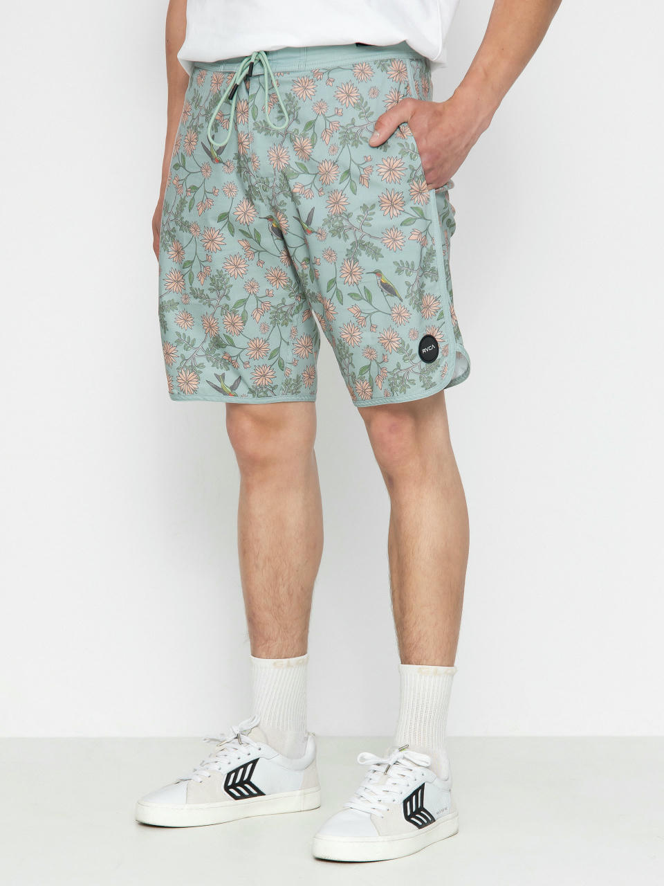 RVCA Arch Trunk Boardshort (green haze)