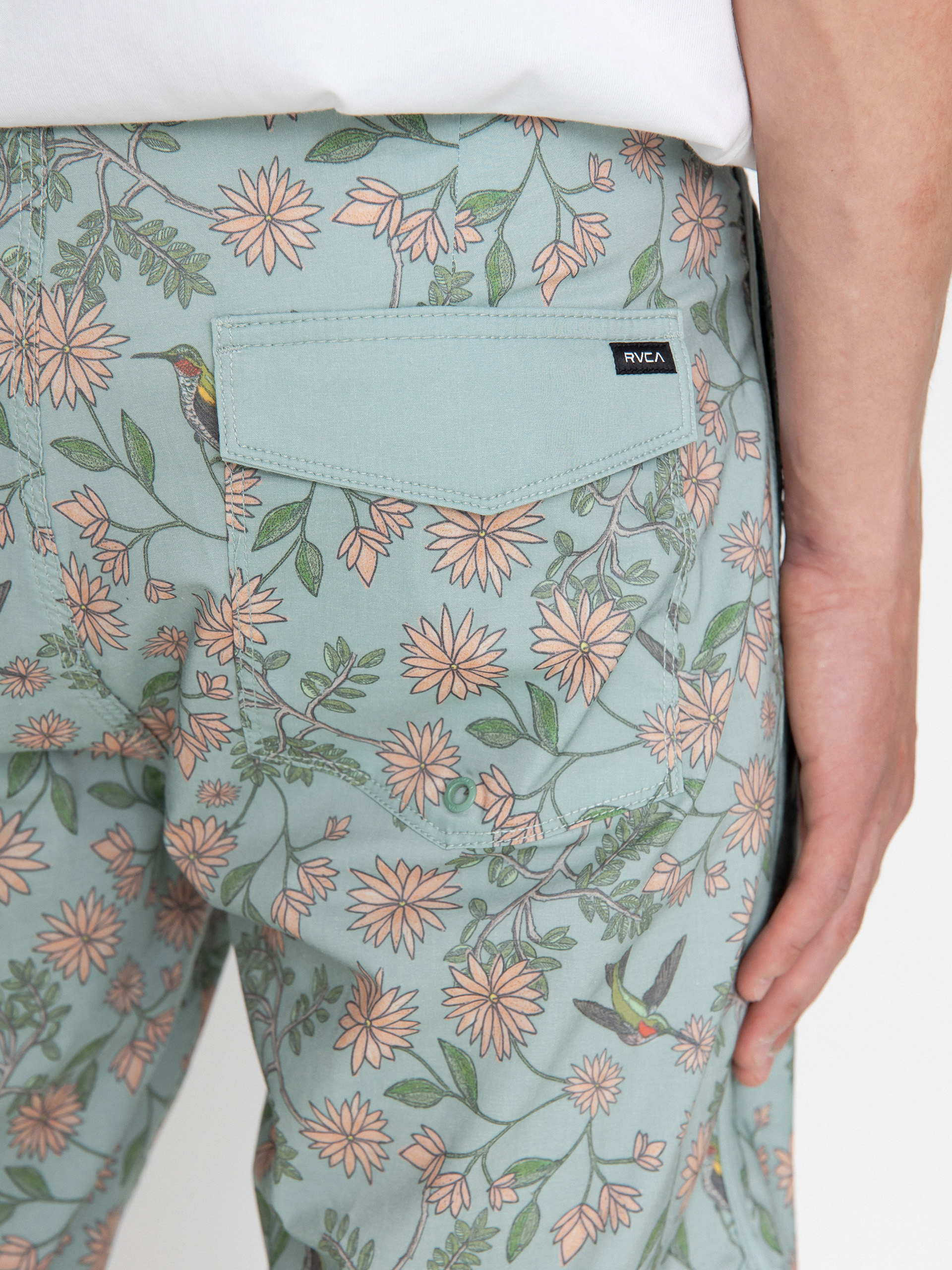 RVCA Arch Trunk Boardshort (green haze)