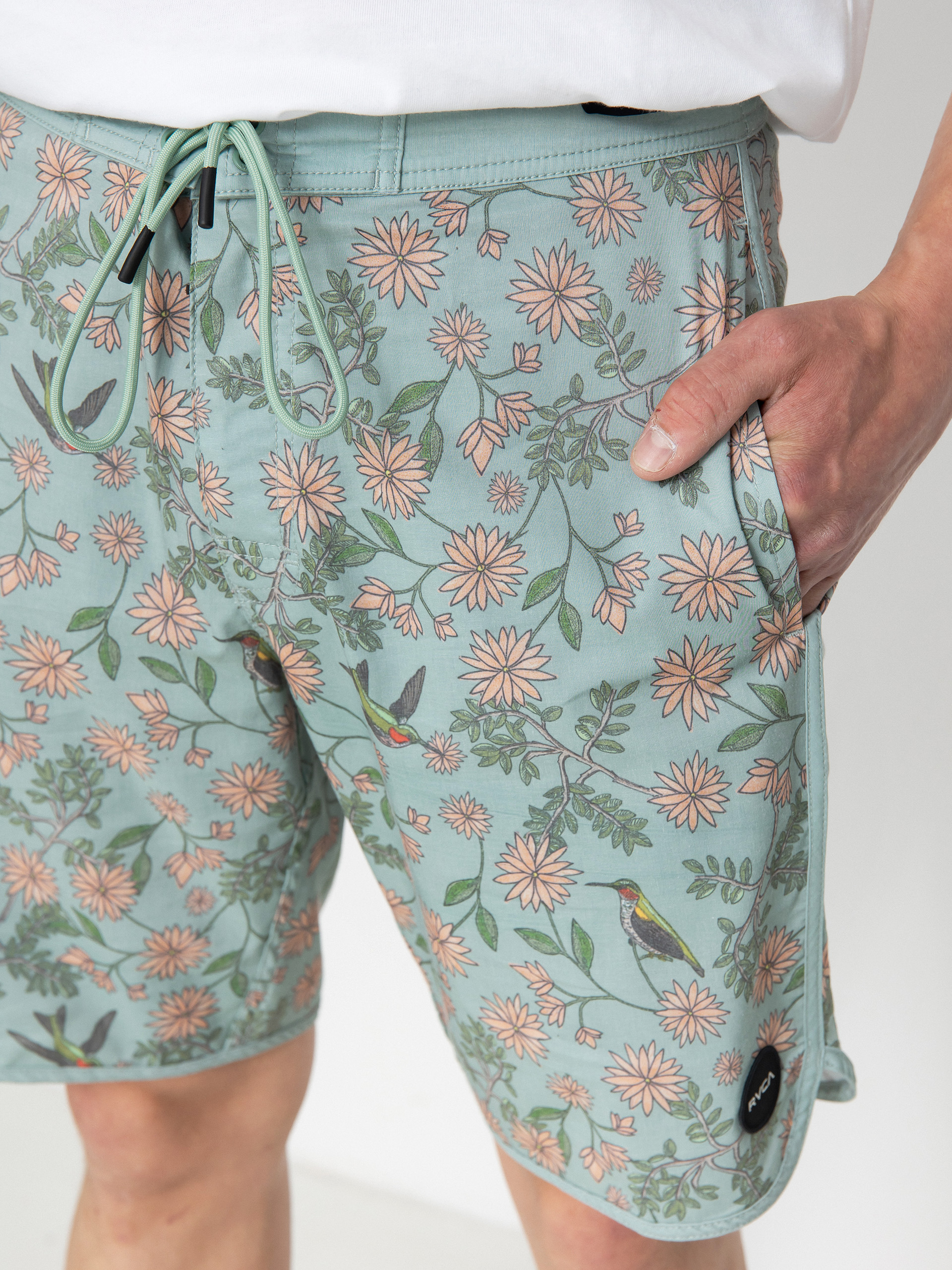 RVCA Arch Trunk Boardshort (green haze)