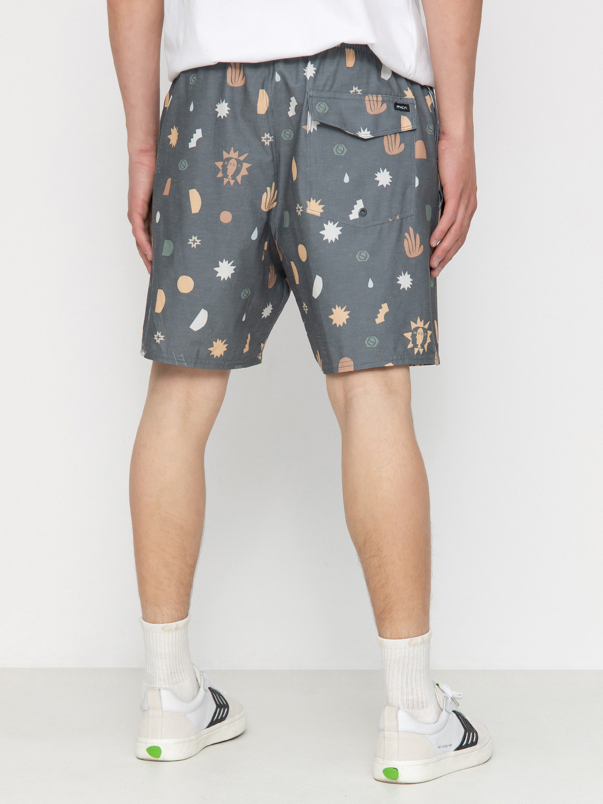 RVCA Atlas Elastic Boardshort (pirate black)