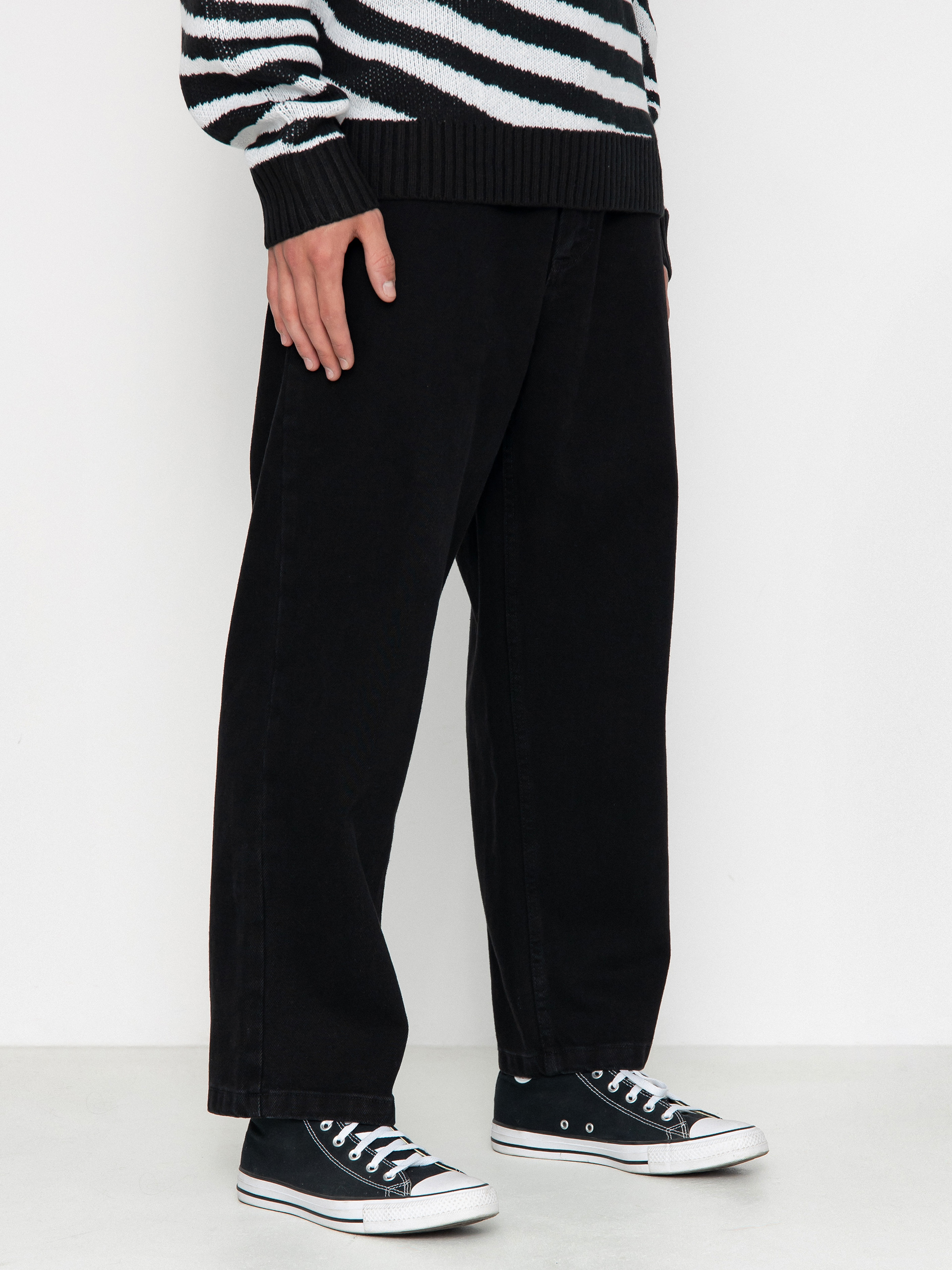 Polar Skate 93! Denim Kisnadrág (pitch black)