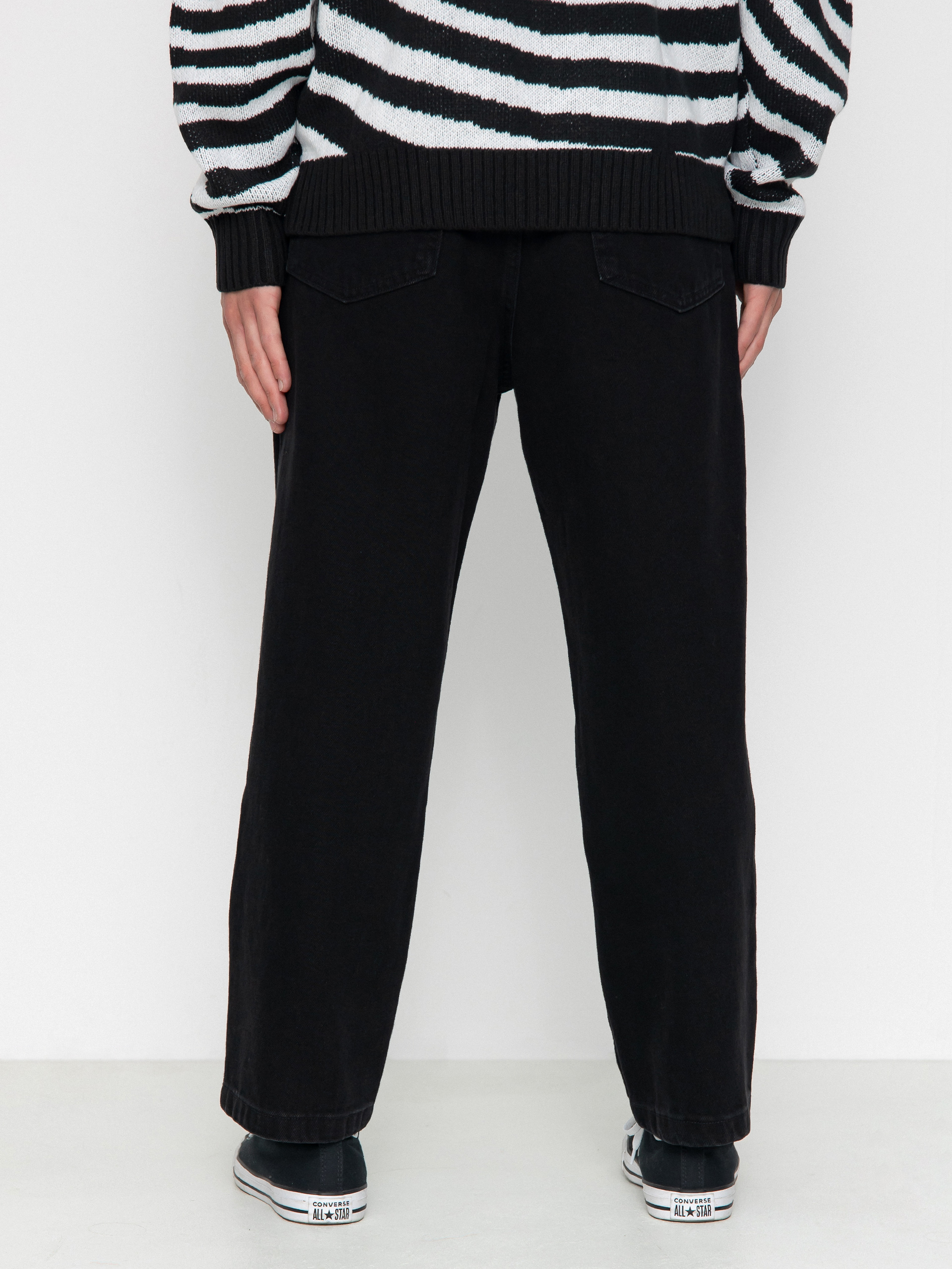 Polar Skate 93! Denim Kisnadrág (pitch black)