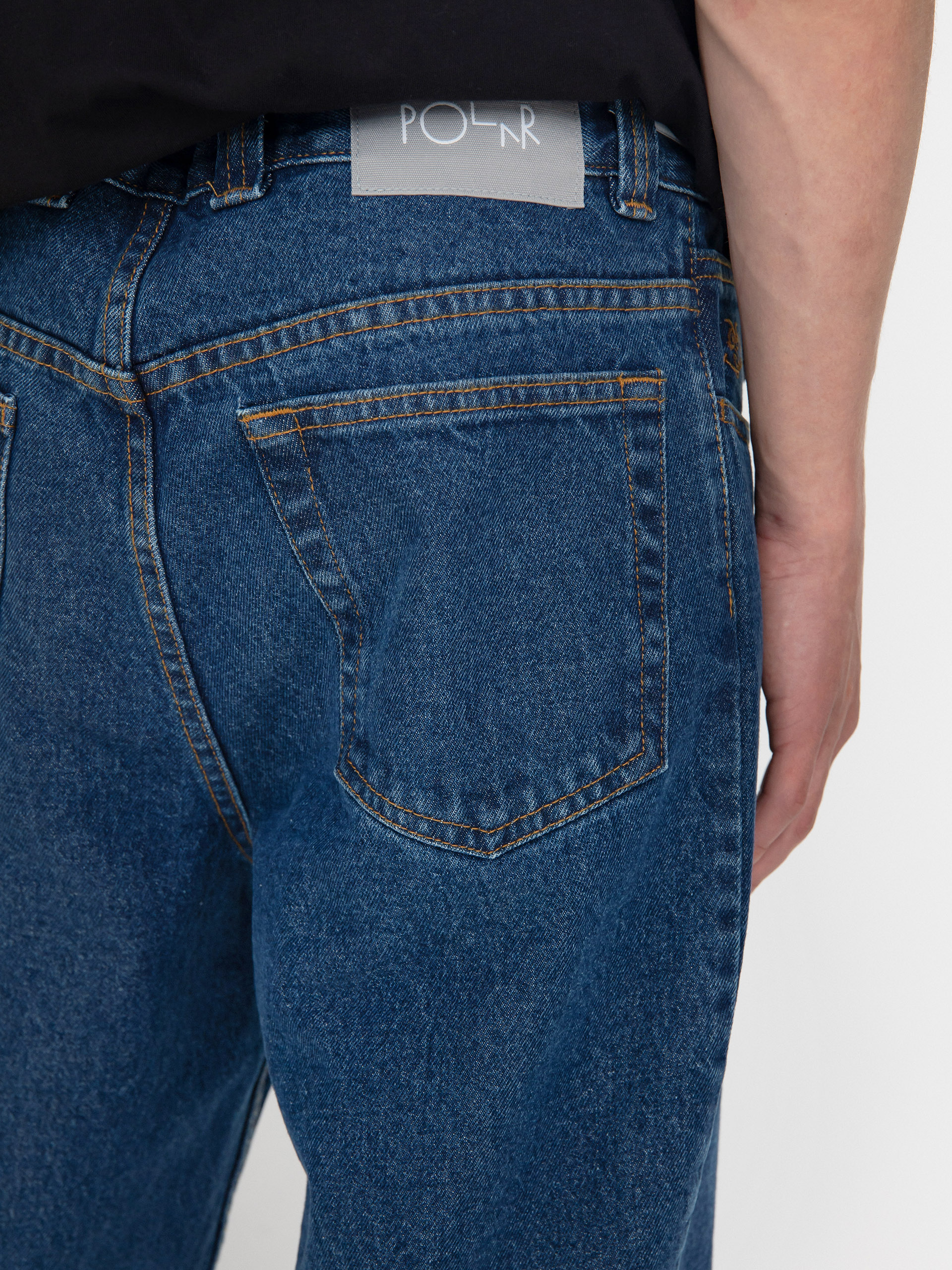 Polar Skate 92! Denim Kisnadrág (dark blue)