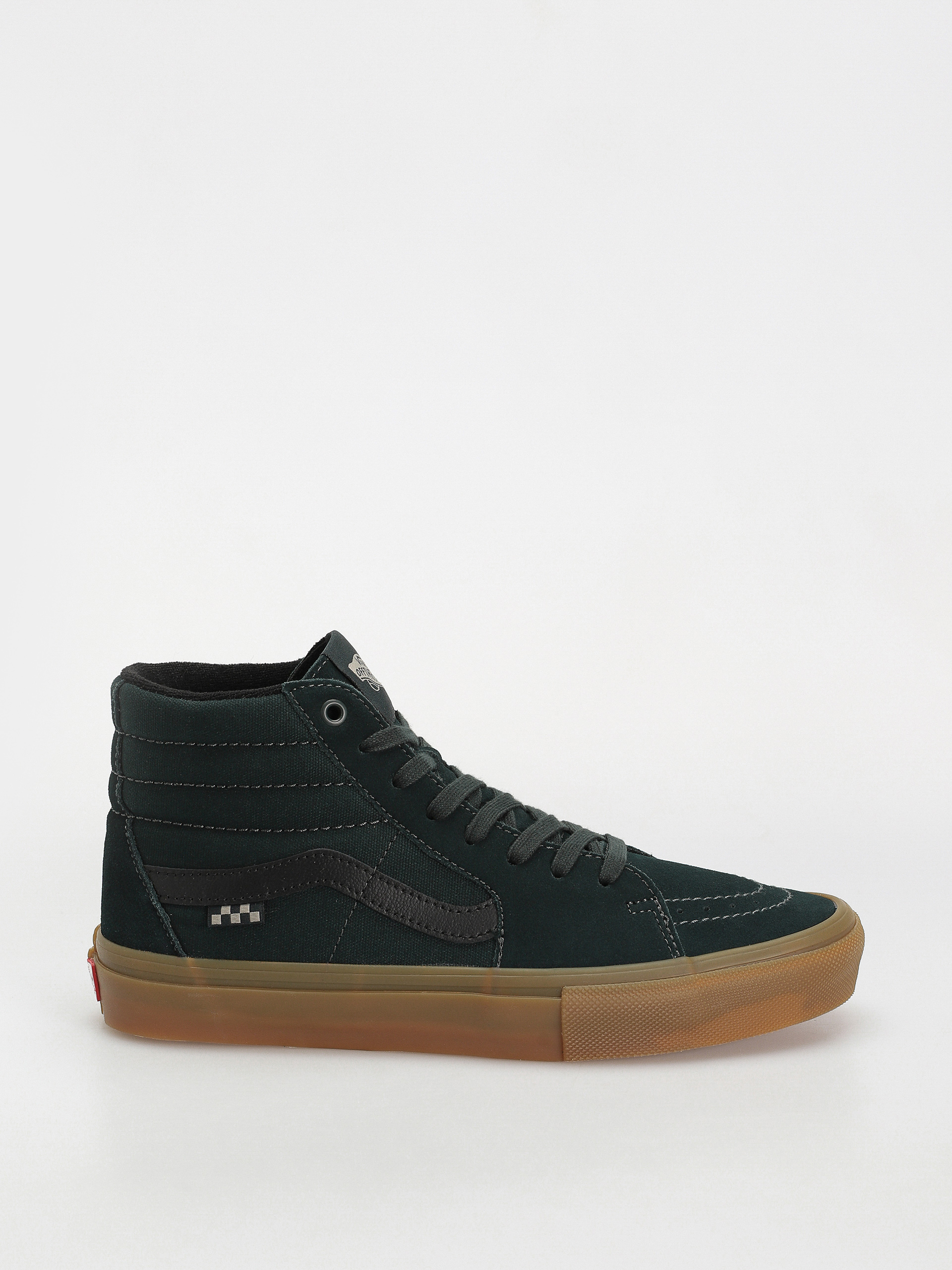 Vans Skate Sk8 Hi Cipők (green/gum)