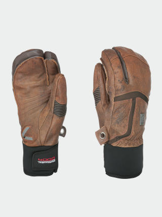 Level Off Piste Leather Trigger Kesztyű (brown)