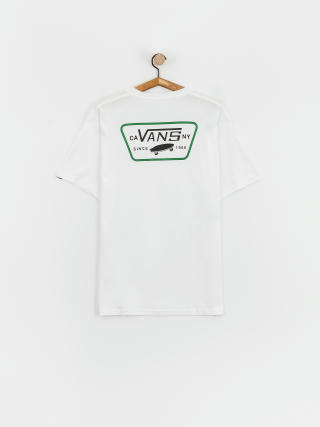 Vans Full Patch Back Póló (white/black/verdant grn)