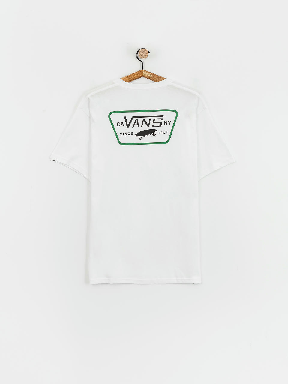 Vans Full Patch Back Póló (white/black/verdant grn)