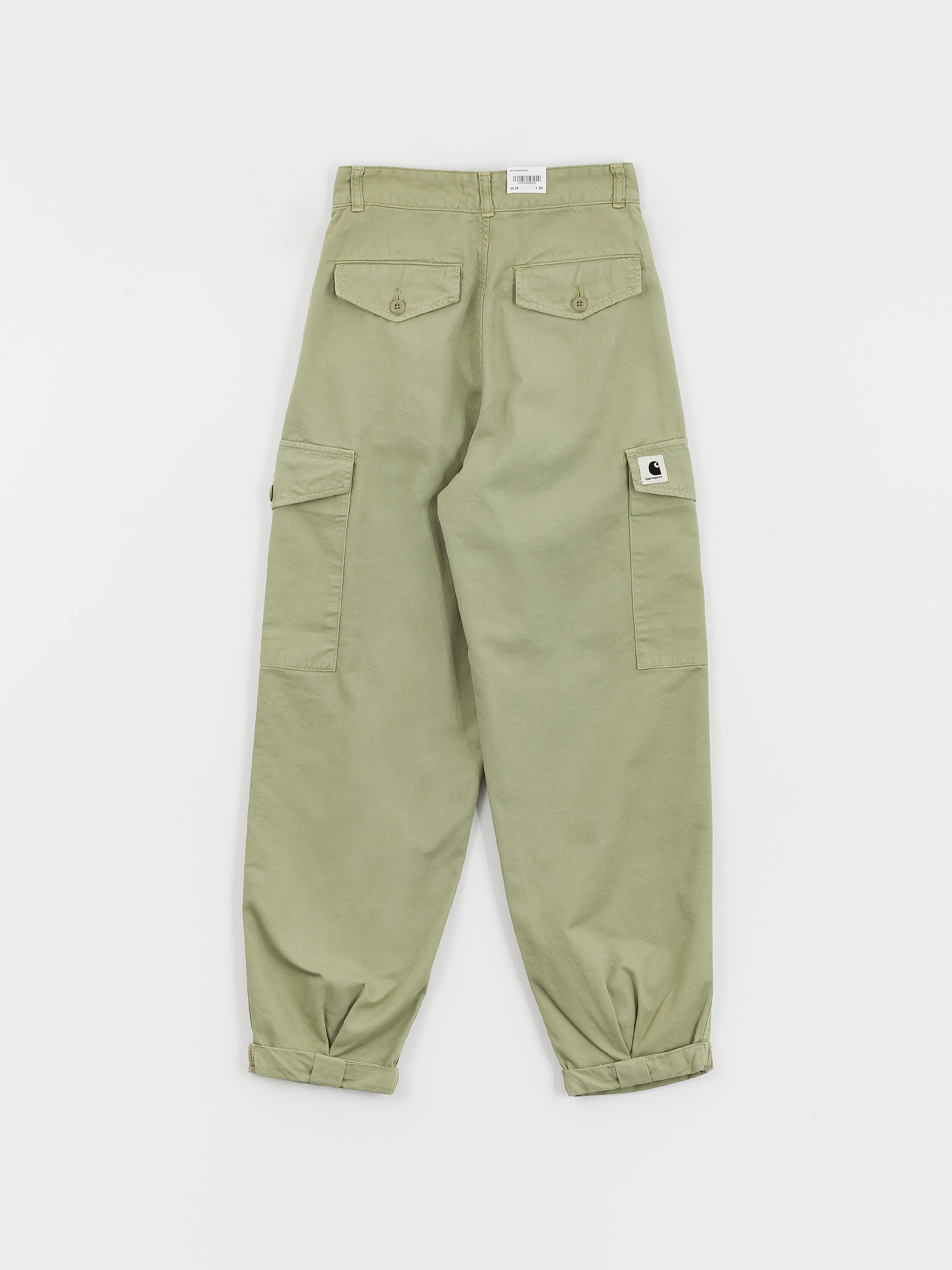 Carhartt WIP Collins Wmn Kisnadrág (misty green)