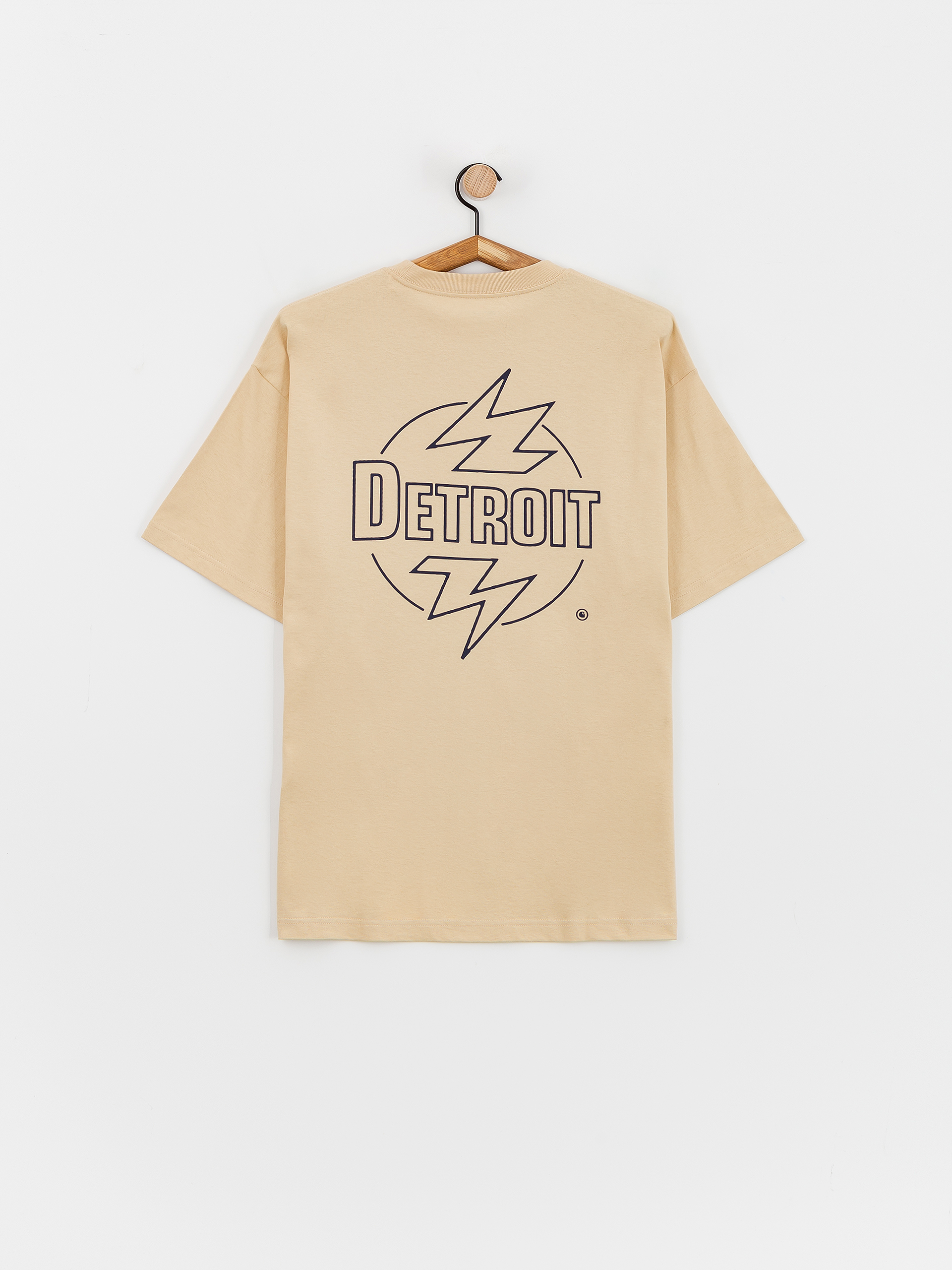 Carhartt WIP Ablaze Póló (cornsilk/air force blue)