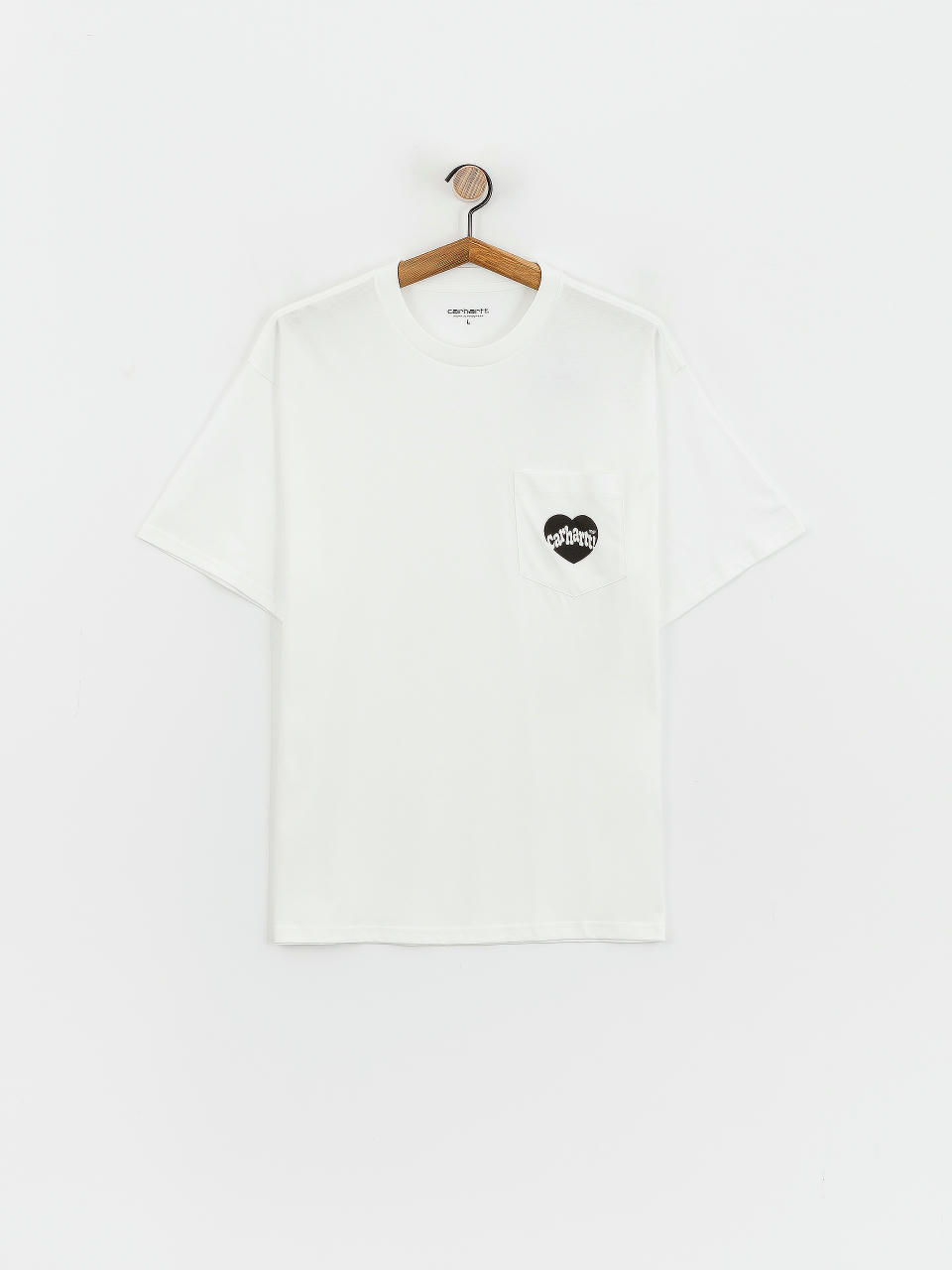 Carhartt WIP Amour Pocket Póló (white/black)