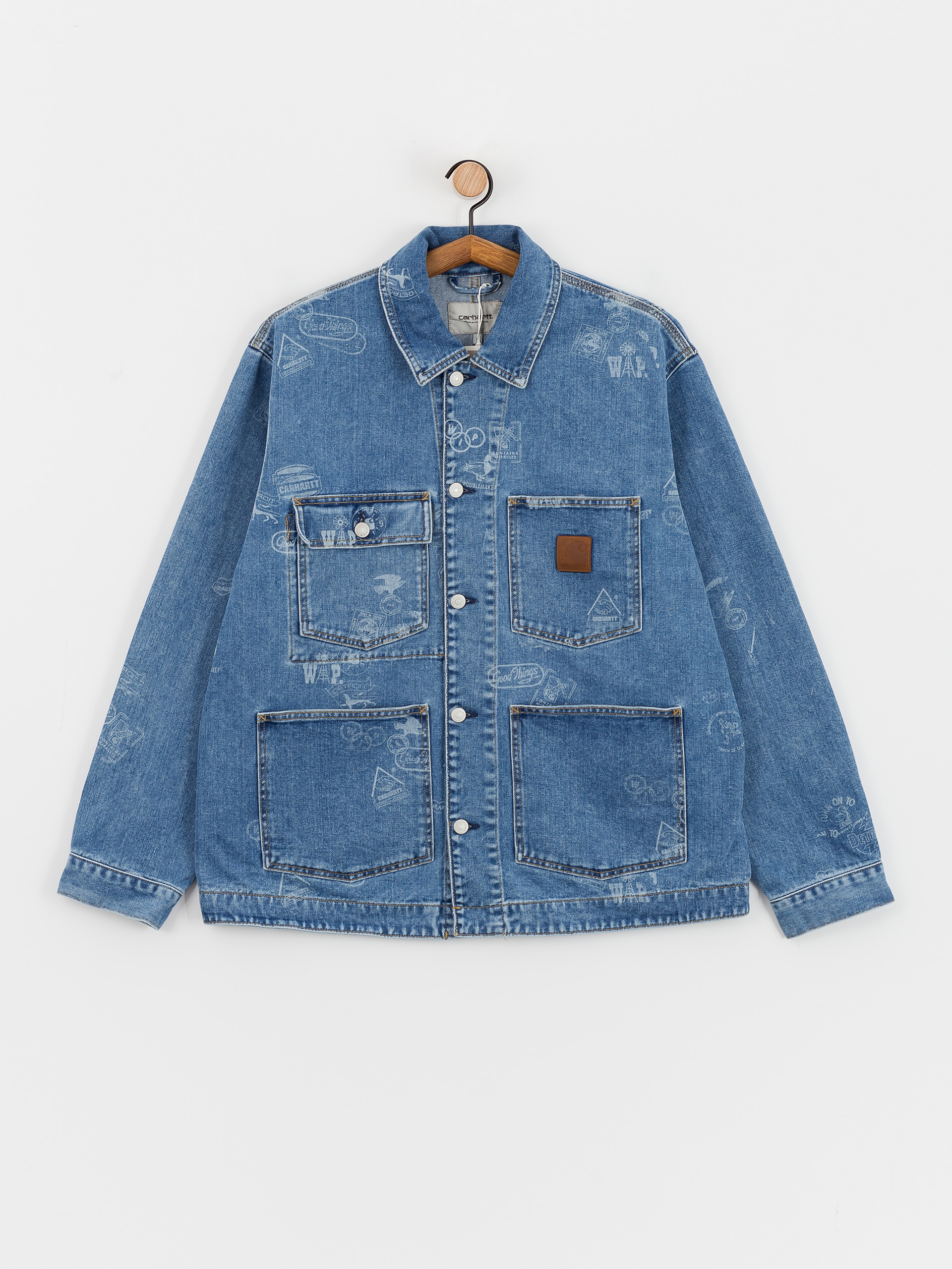 Carhartt WIP Stamp Dzseki (stamp print/blue)