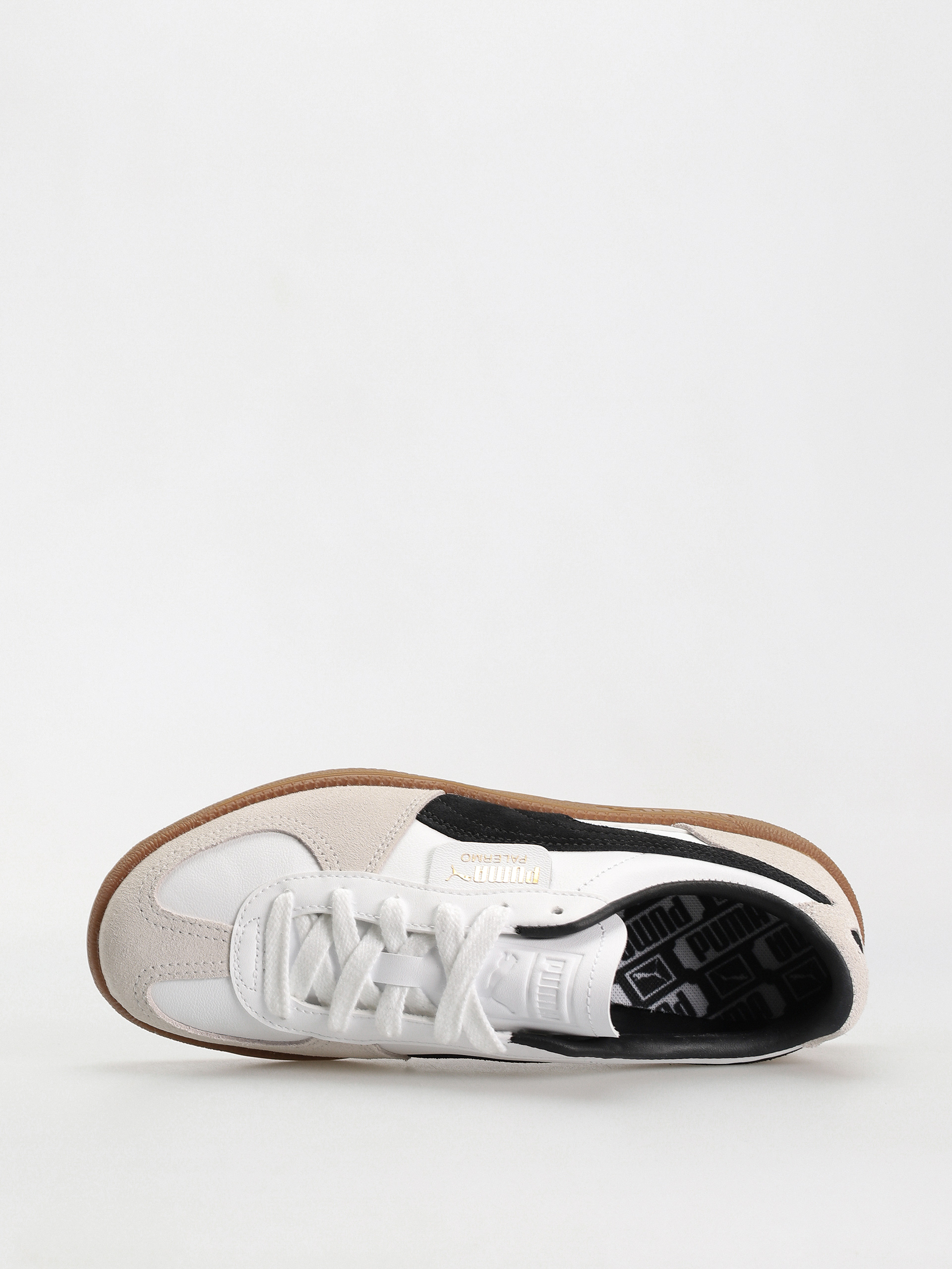 Puma Palermo Leather Cipők (puma white vapor gray gum)