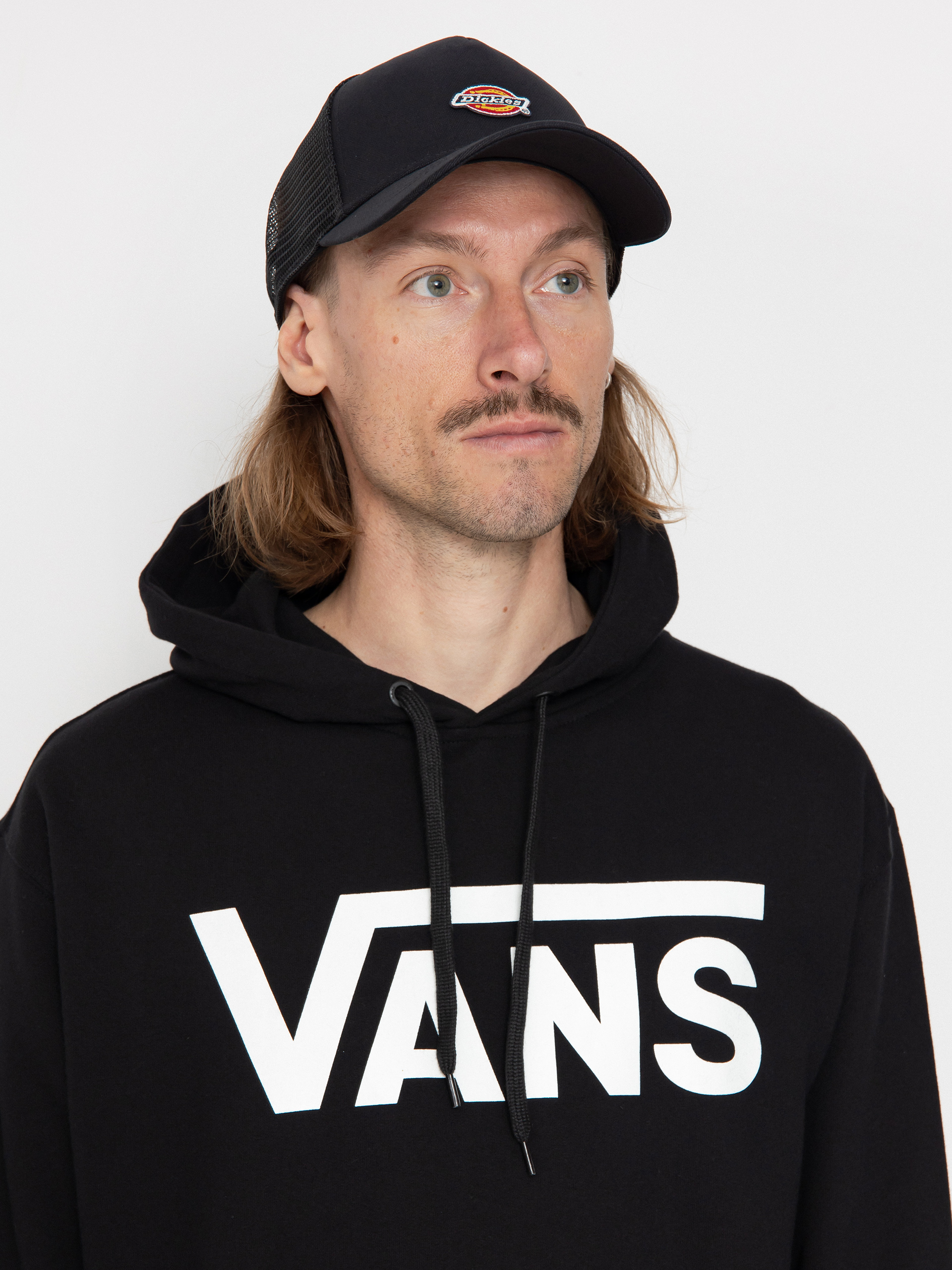 Vans Classic HD Kapucnis pulóver (black)