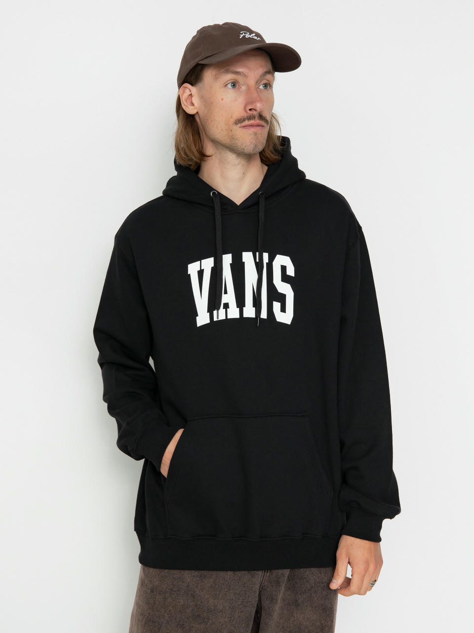 Vans Arched HD Kapucnis pulóver (black)