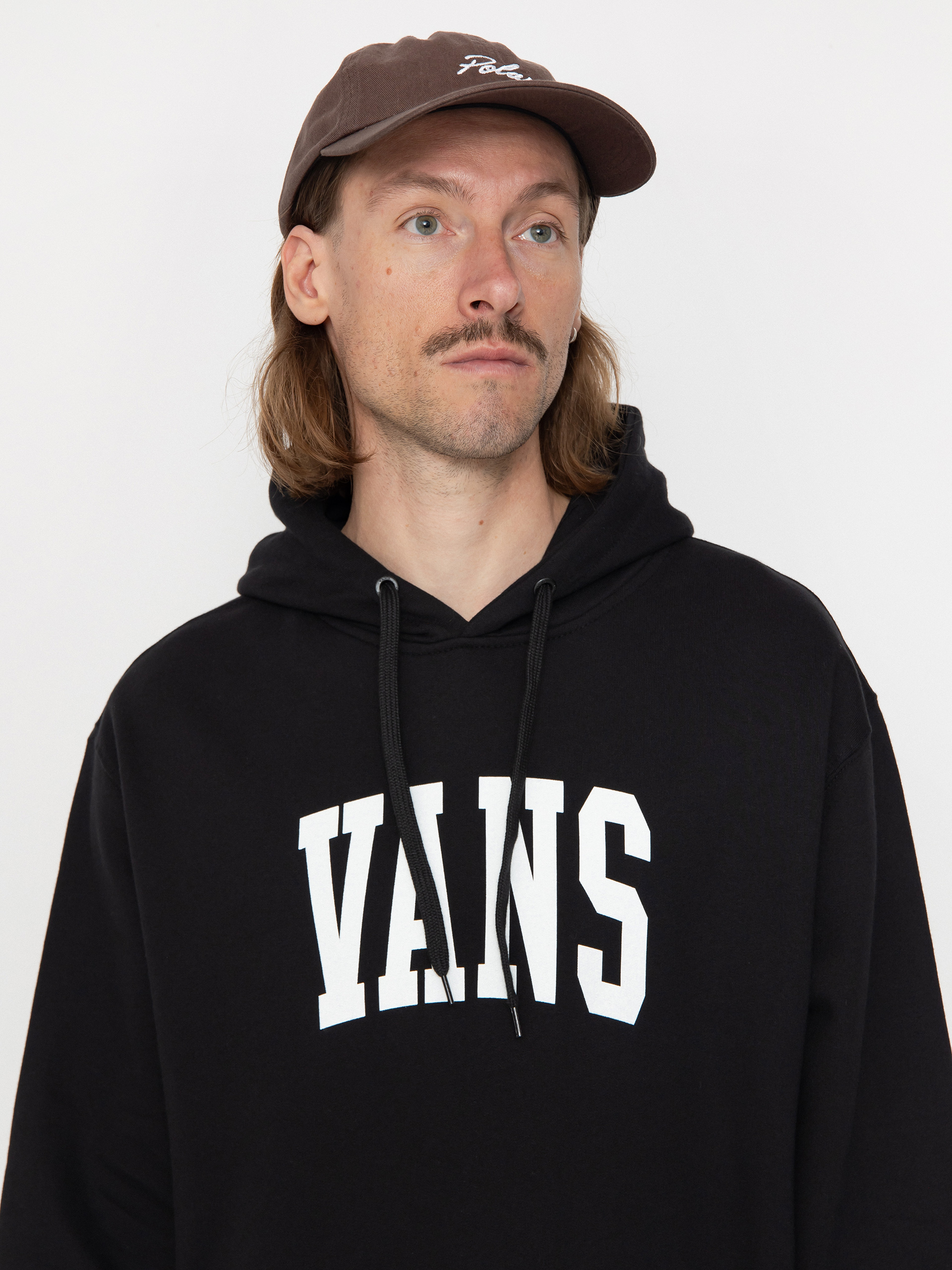 Vans Arched HD Kapucnis pulóver (black)