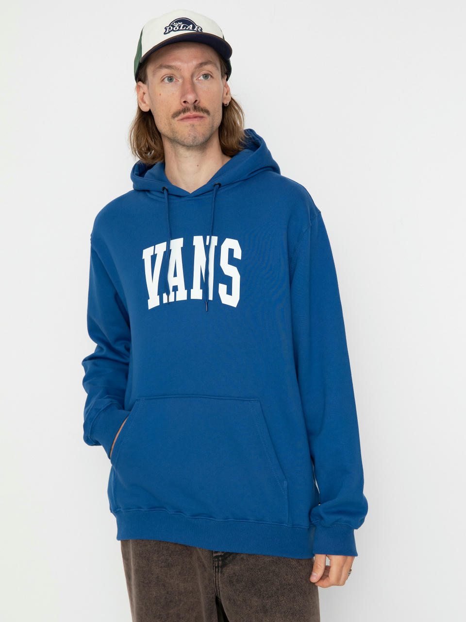 Vans Arched HD Kapucnis pulóver (true blue)