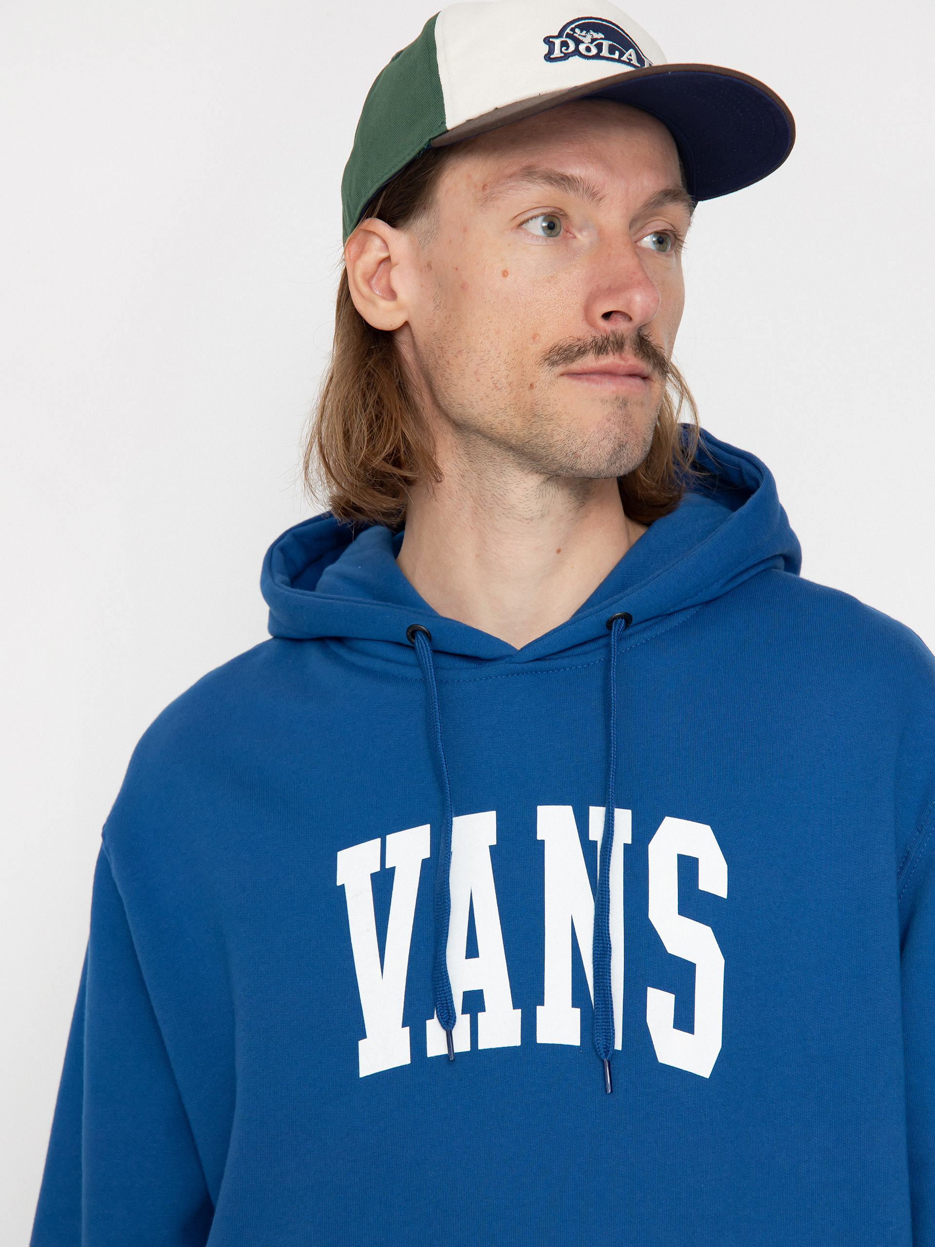Vans Arched HD Kapucnis pulóver (true blue)