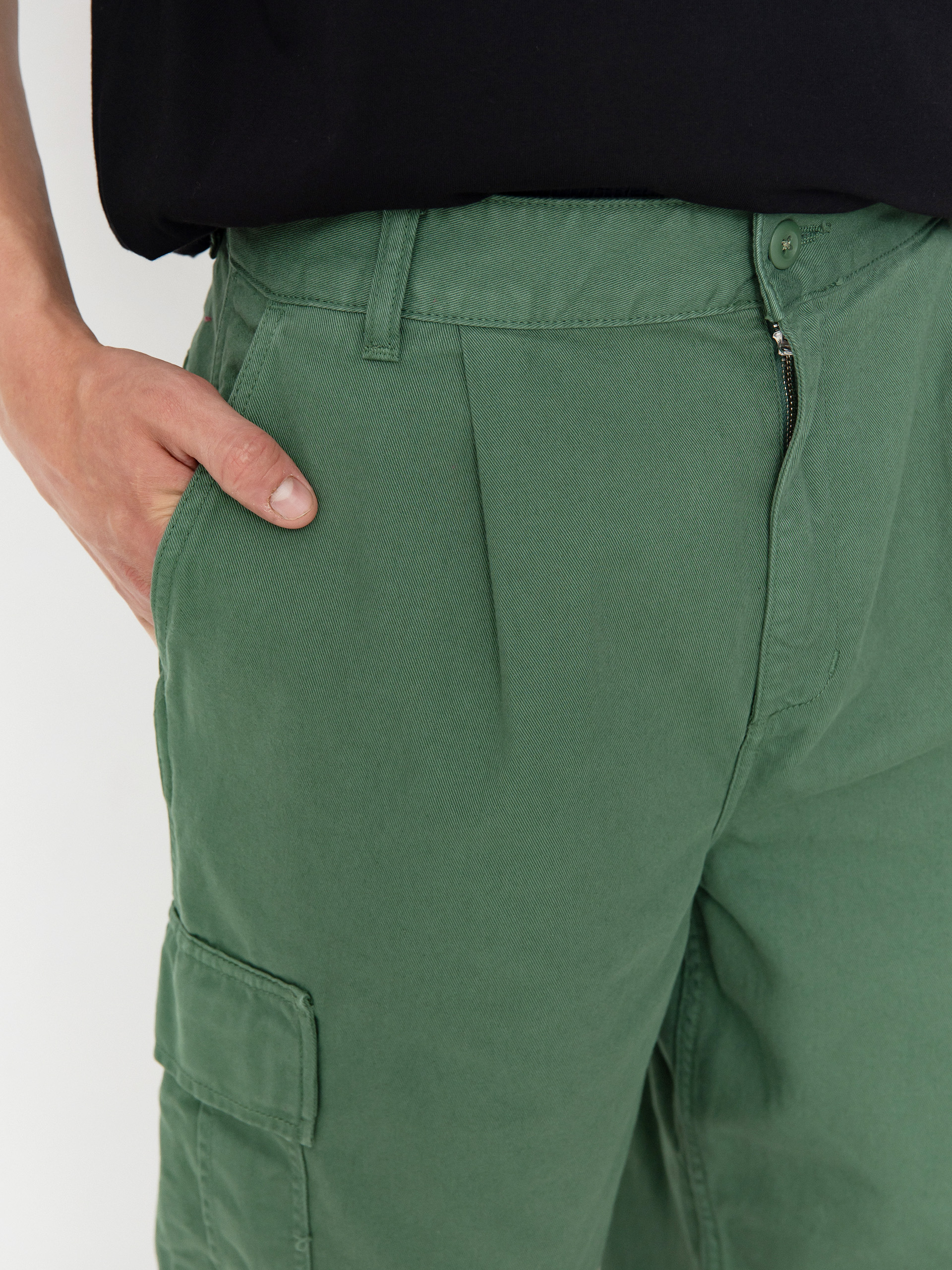 Carhartt WIP Cole Cargo Kisnadrág (duck green)