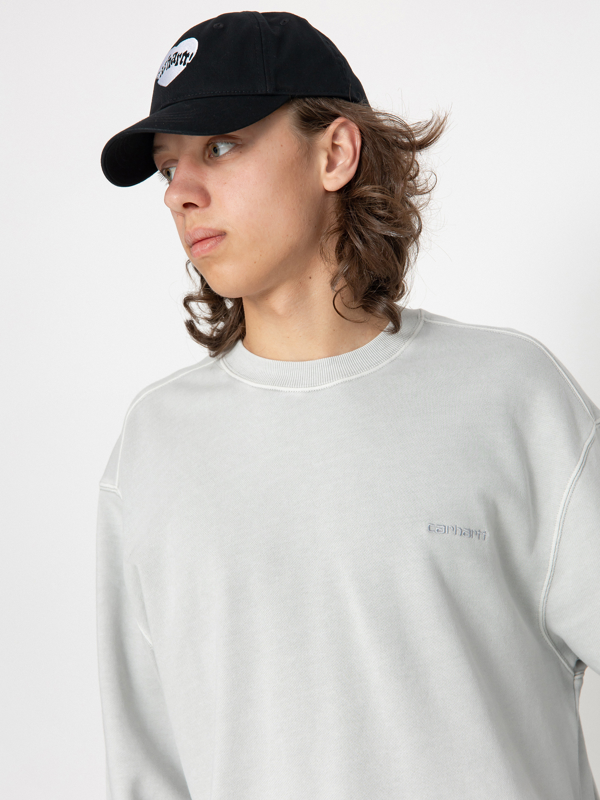 Carhartt WIP Duster Script Pulóver (basalt)