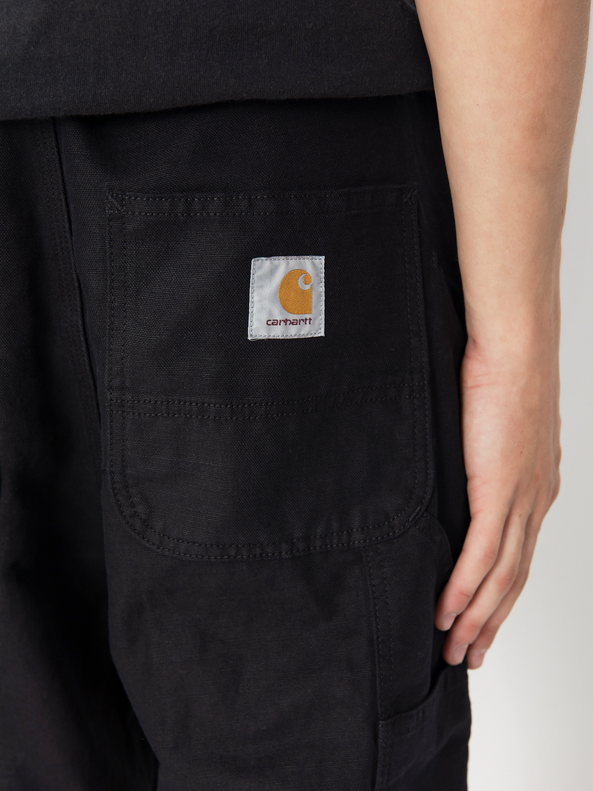 Carhartt WIP Walter Double Knee Kisnadrág (black)