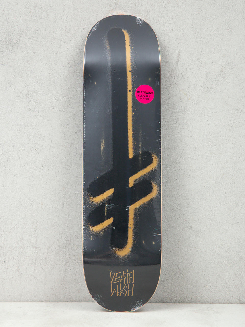 Deathwish Gang Logo Gördeszka lap (black/gold)