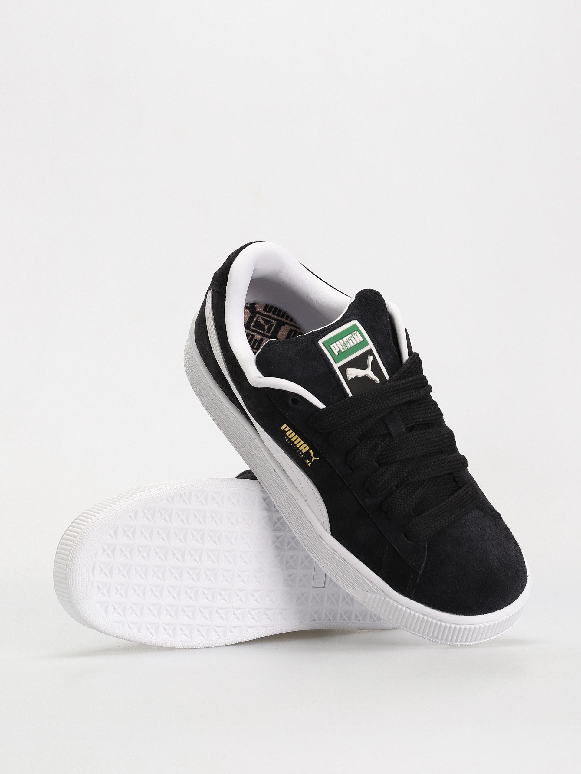 Puma Suede XL Cipők (puma black puma white)
