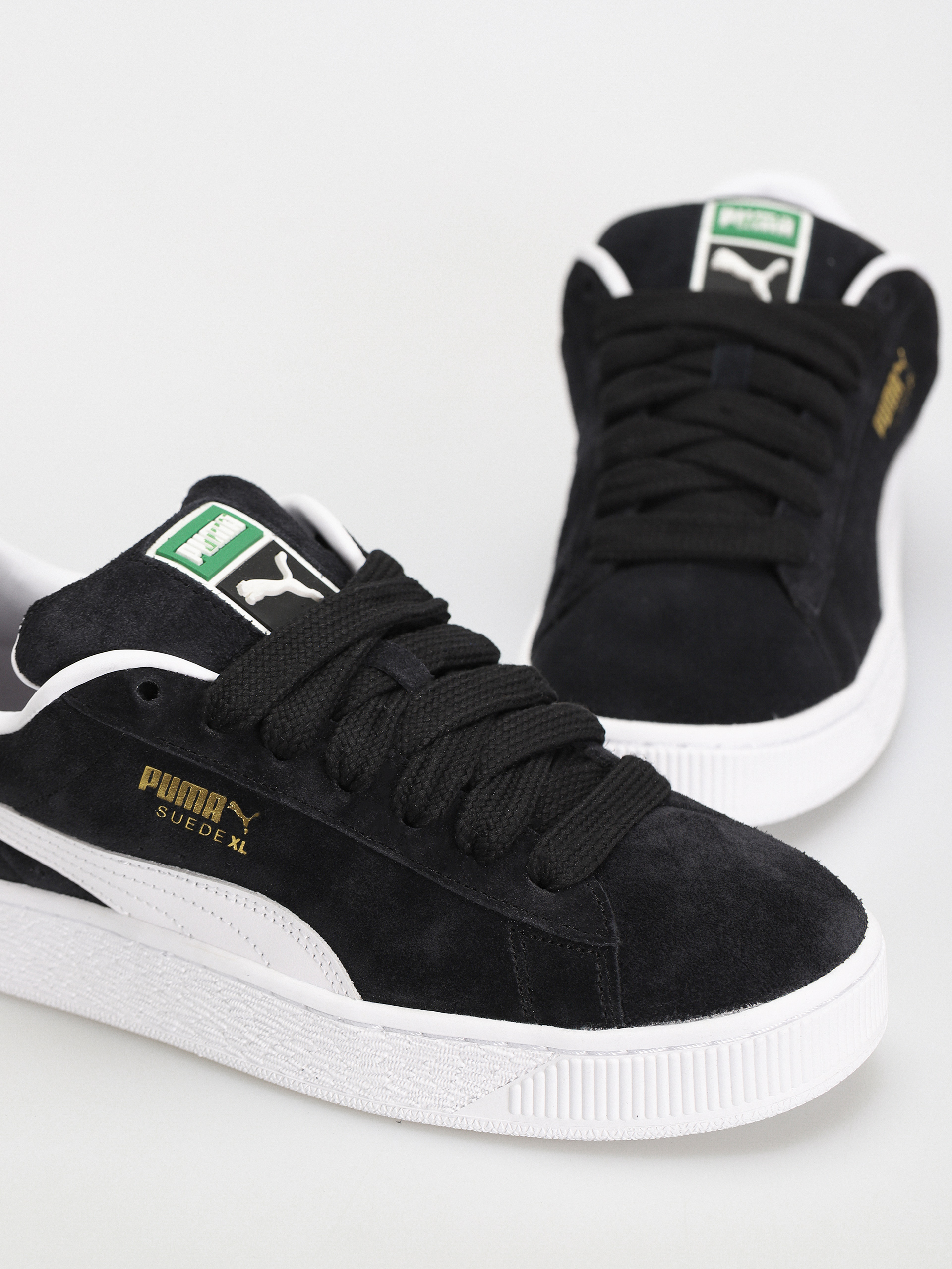 Puma Suede XL Cipők (puma black puma white)