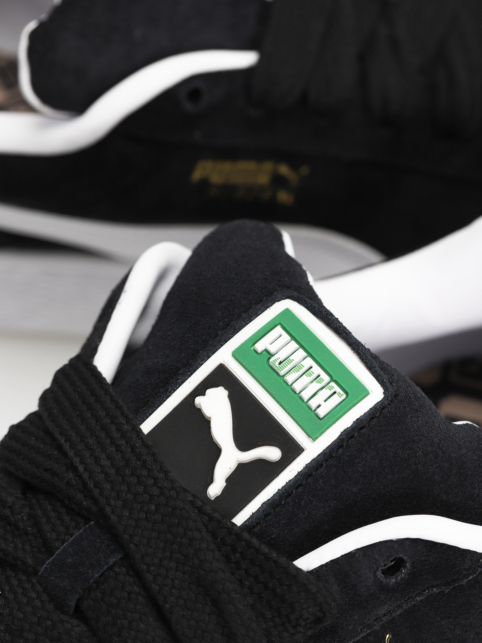 Puma Suede XL Cipők (puma black puma white)