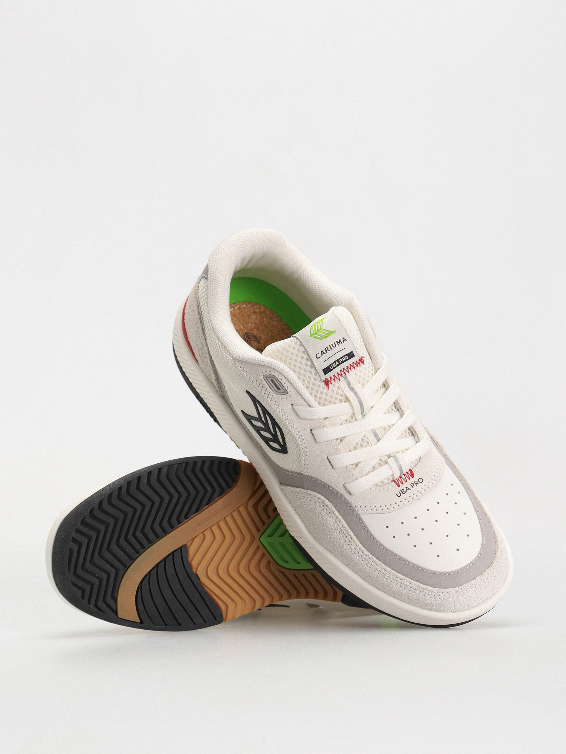 Cariuma UBA PRO Cipők (smoke white/red & black)