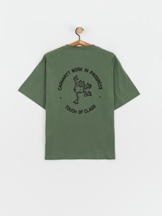 Carhartt WIP Stamp Póló (duck green/black)