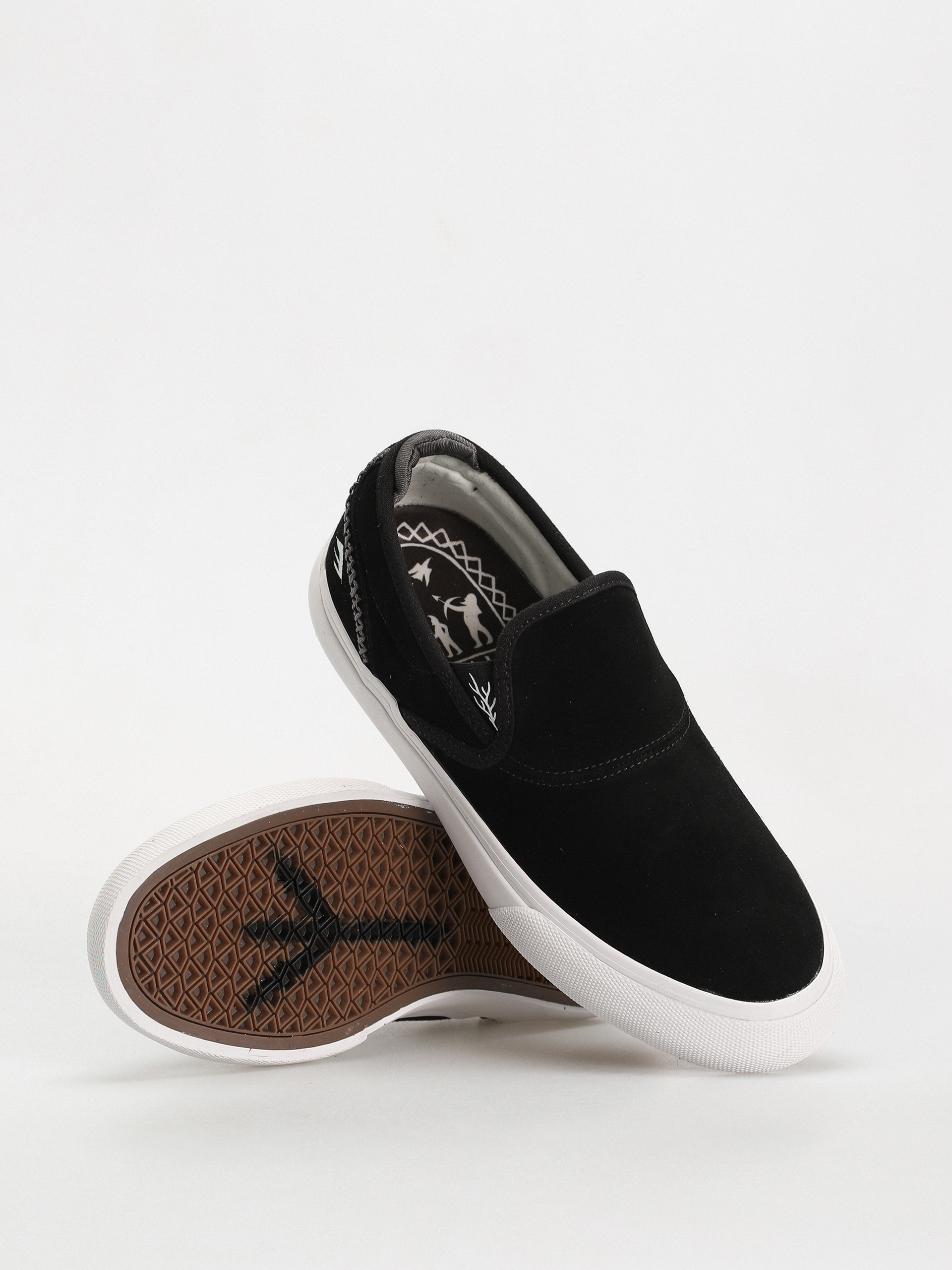 Emerica Wino G6 Slip On Cipők (black/white/white)