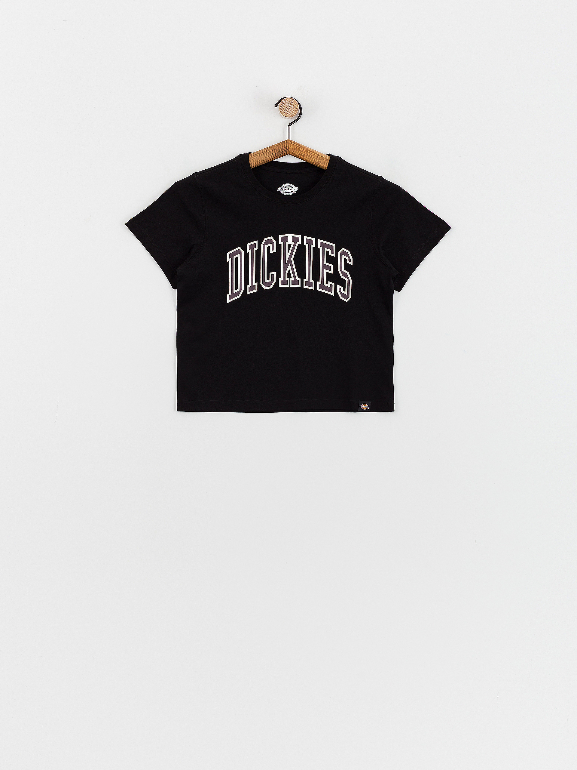 Dickies Aitkin Wmn Póló (blk/plum perfct)