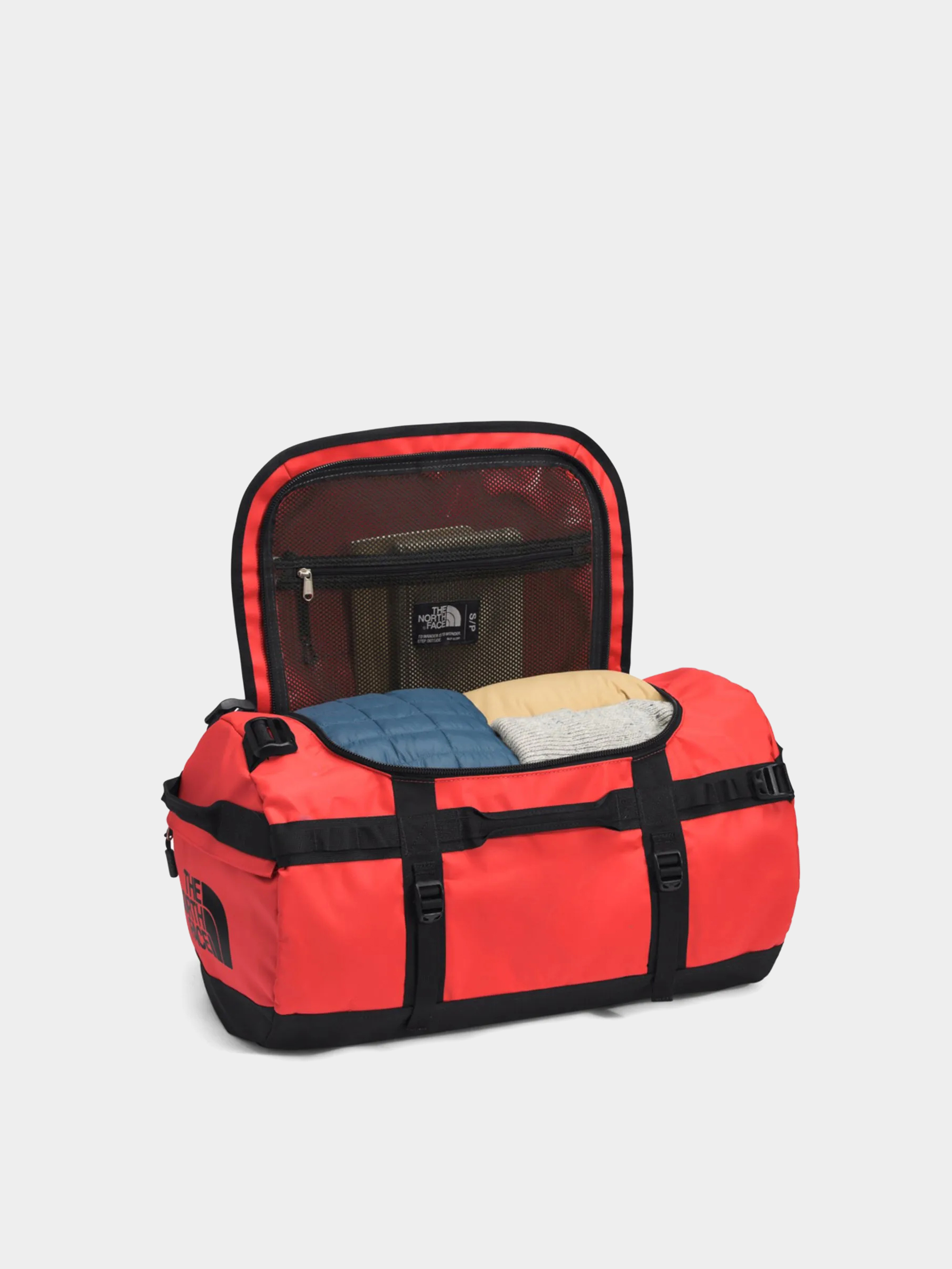 Táska The North Face Base Camp Duffel S (tnf red tnf black npf)