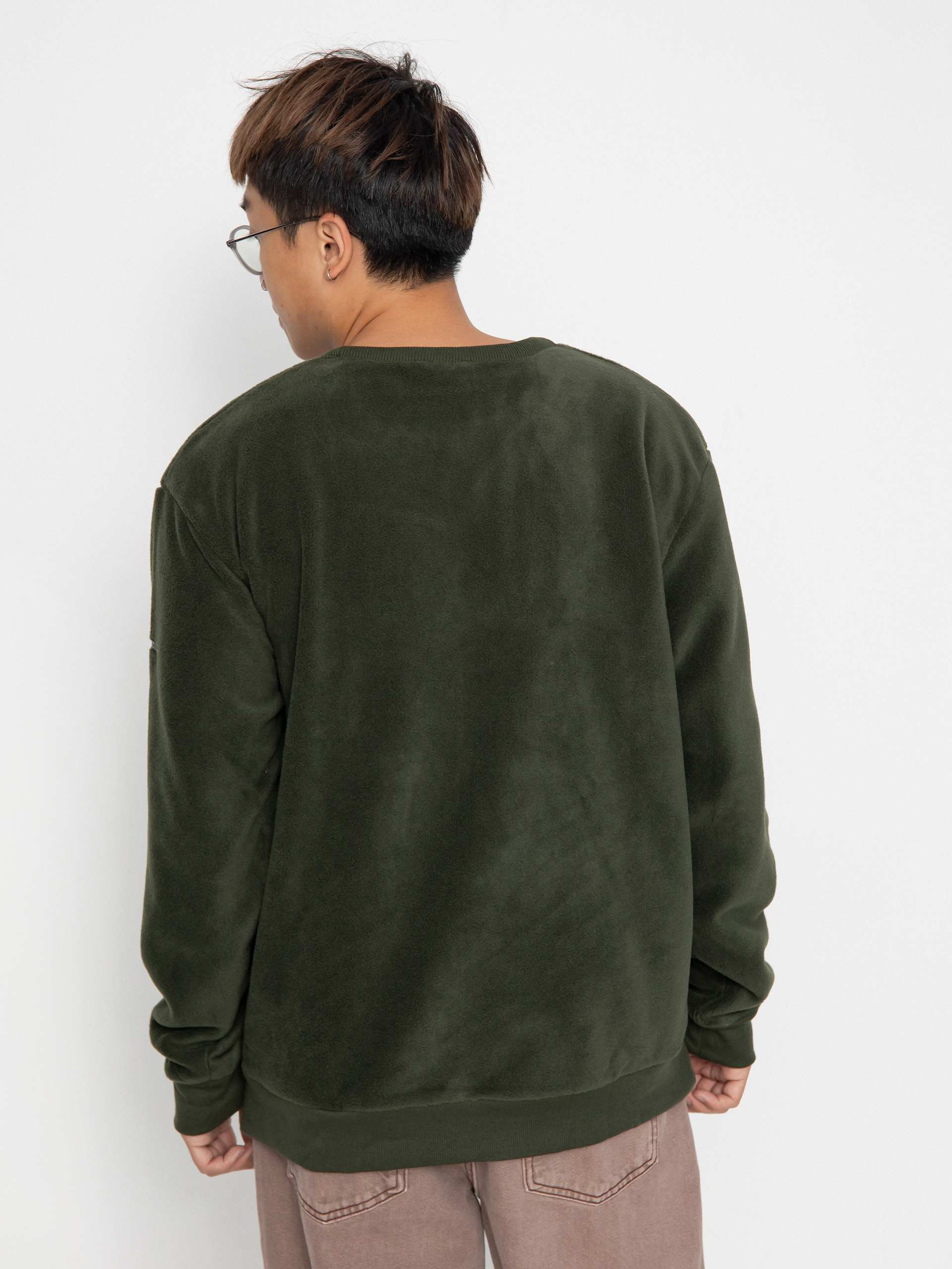 Columbia Steens Mountain Crew 2.0 Pulóver (greenscape)