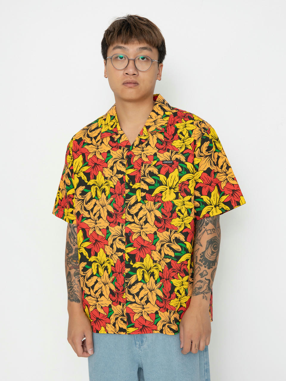 Santa Cruz Wooten Flowers Ing (red/yellow)