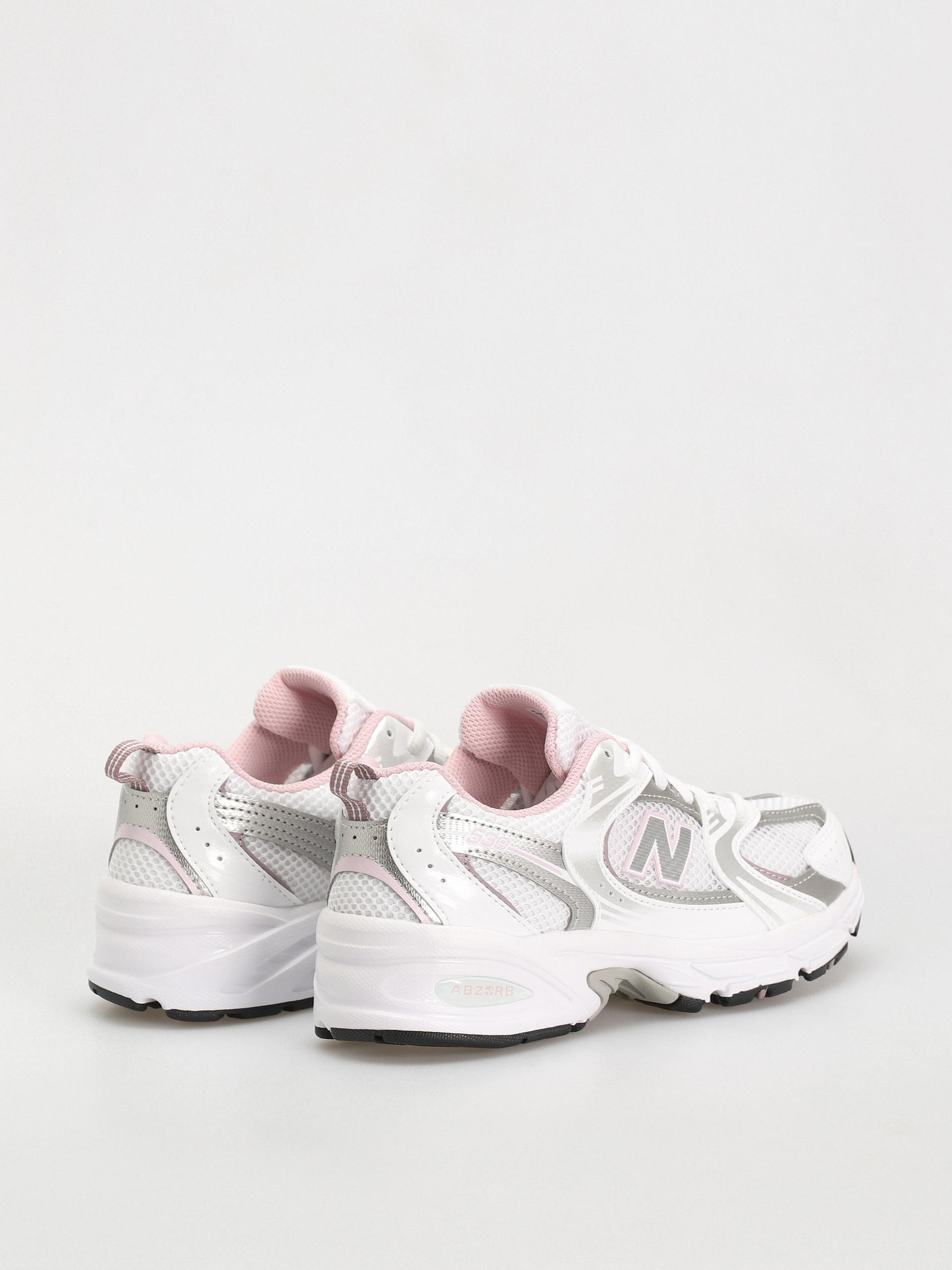 New Balance 530 JR Cipők (white silver pink)