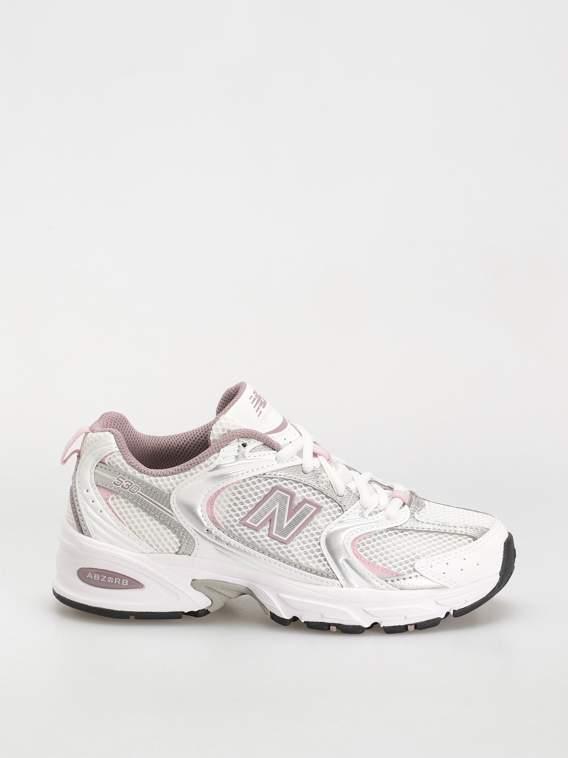 New Balance 530 Cipők (white silver pink)